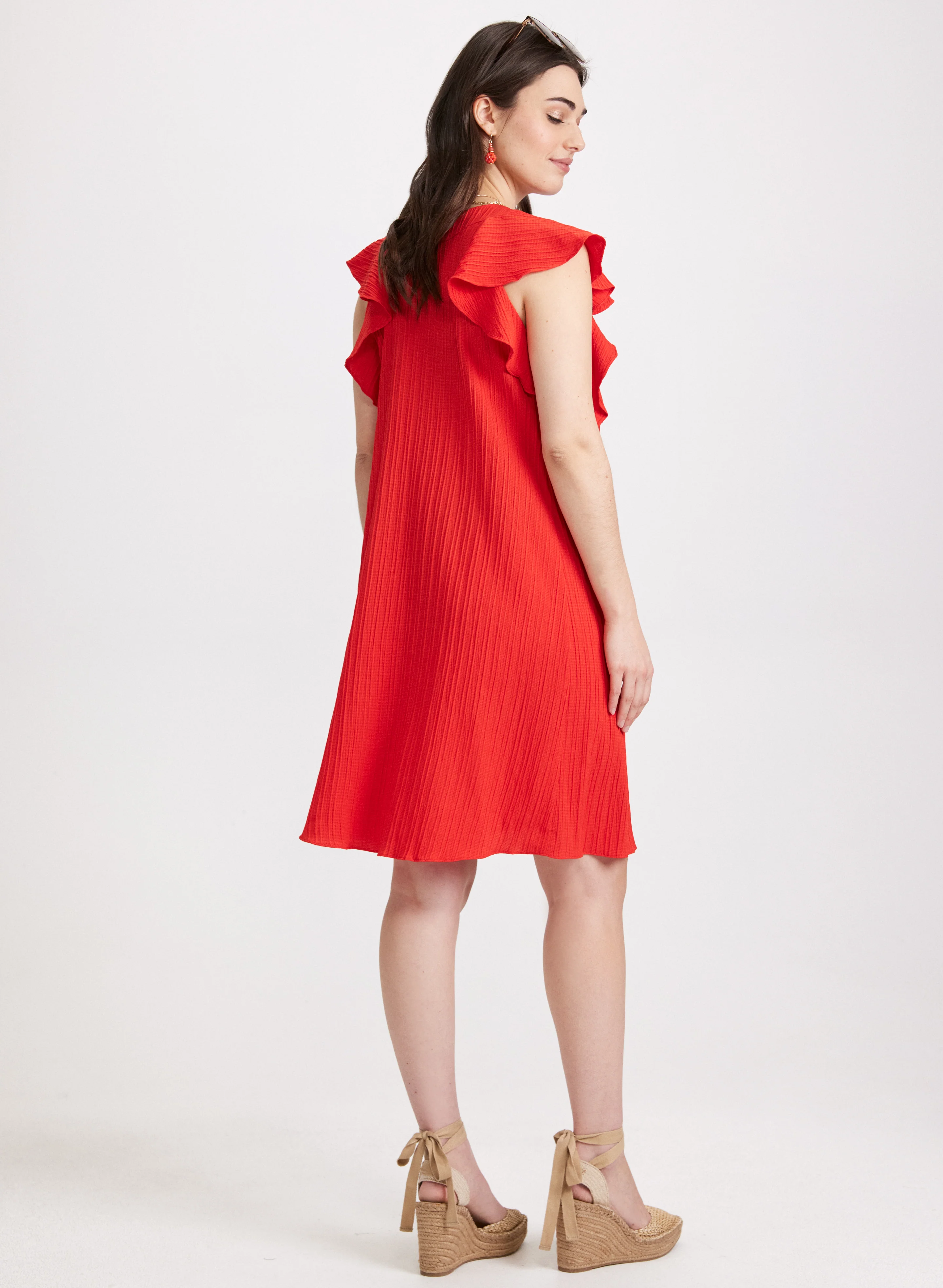 A-Line Jacquard Dress - Image 3