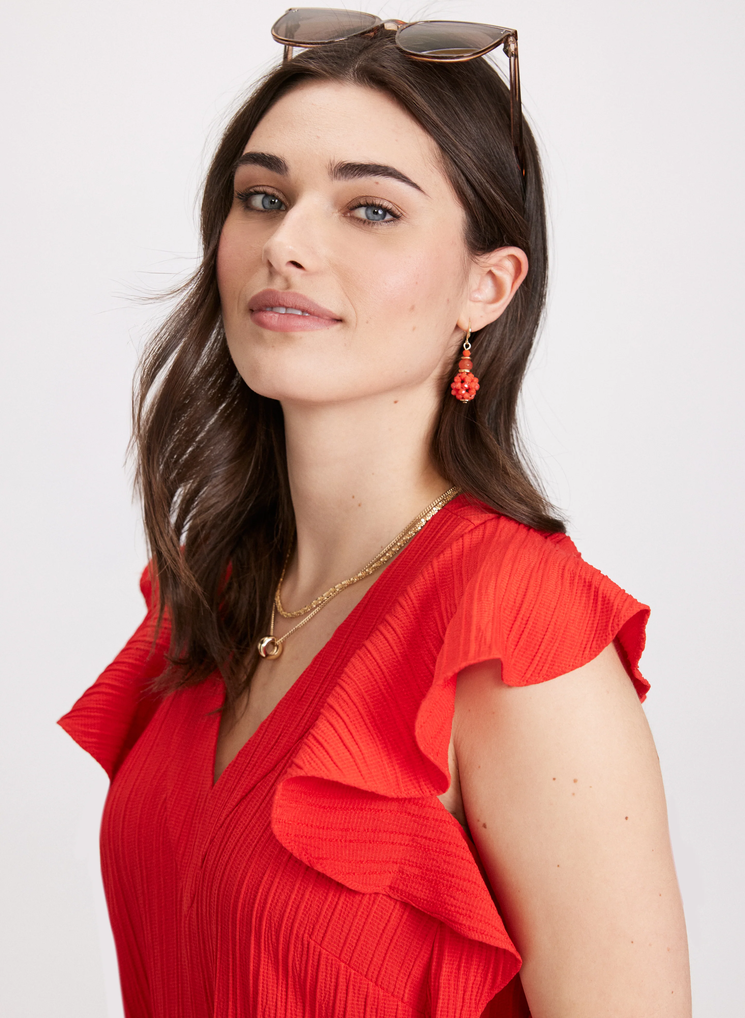 A-Line Jacquard Dress - Image 5