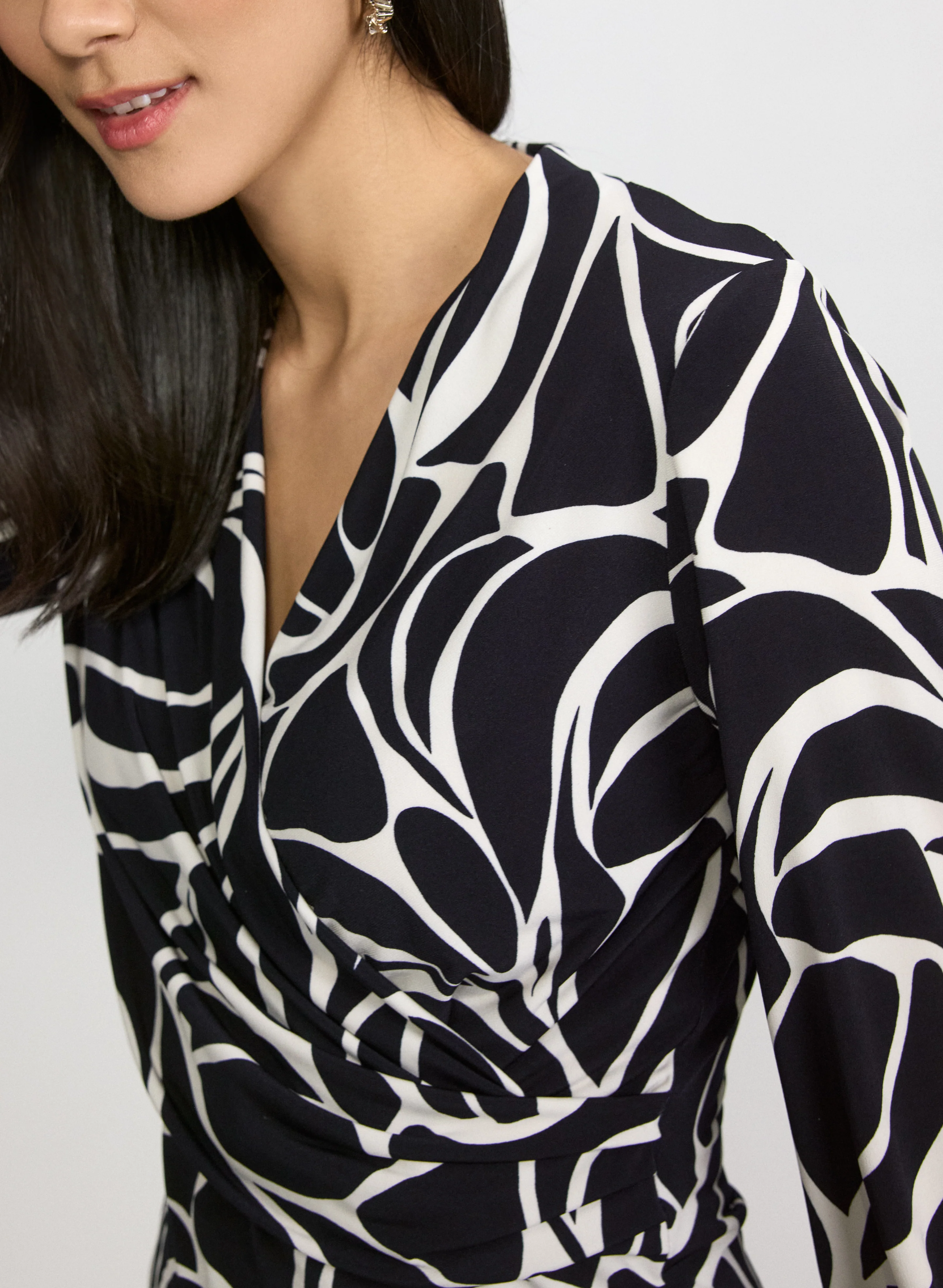 Abstract Long Sleeve Top - Image 5