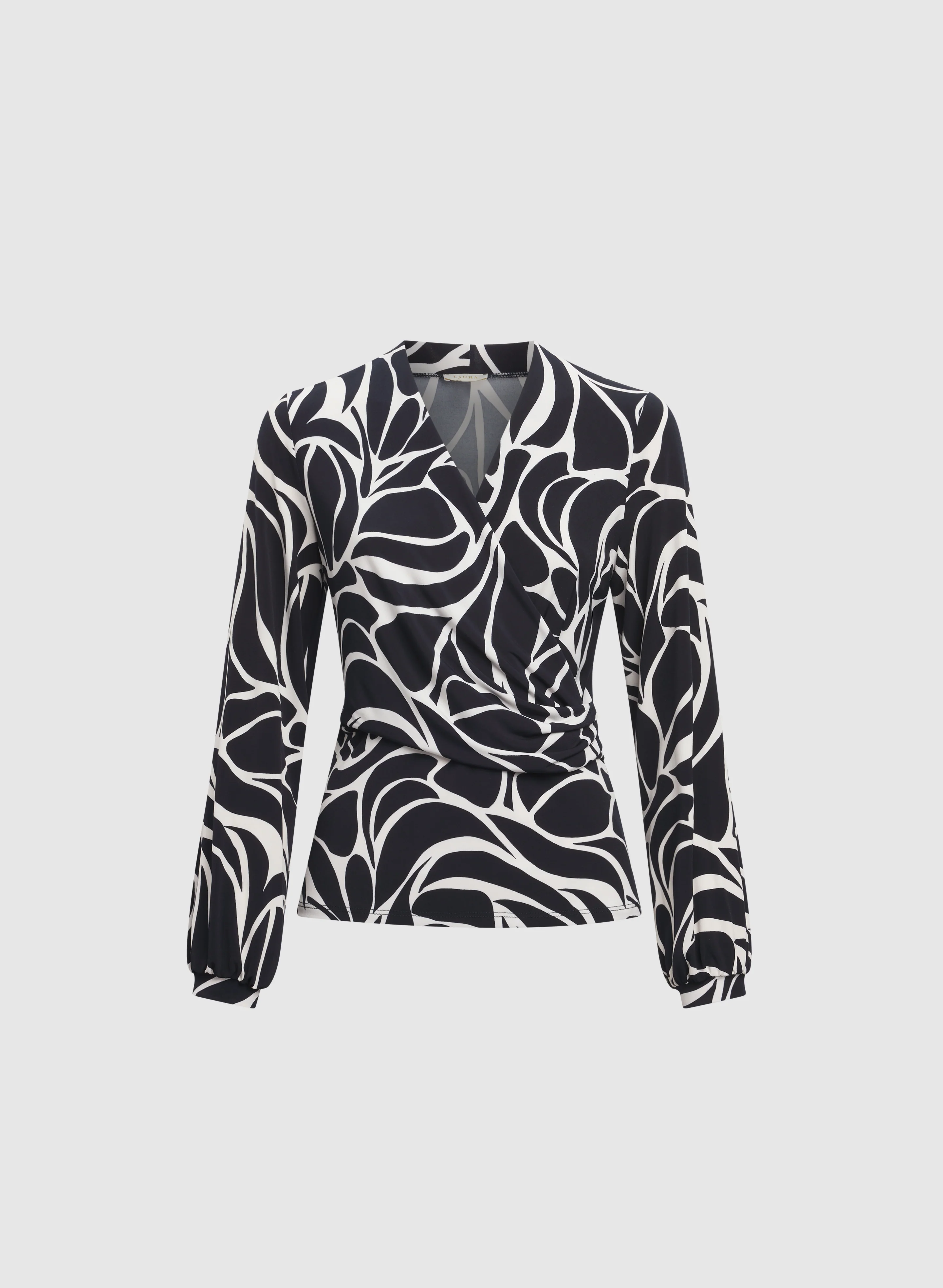 Abstract Long Sleeve Top - Image 6