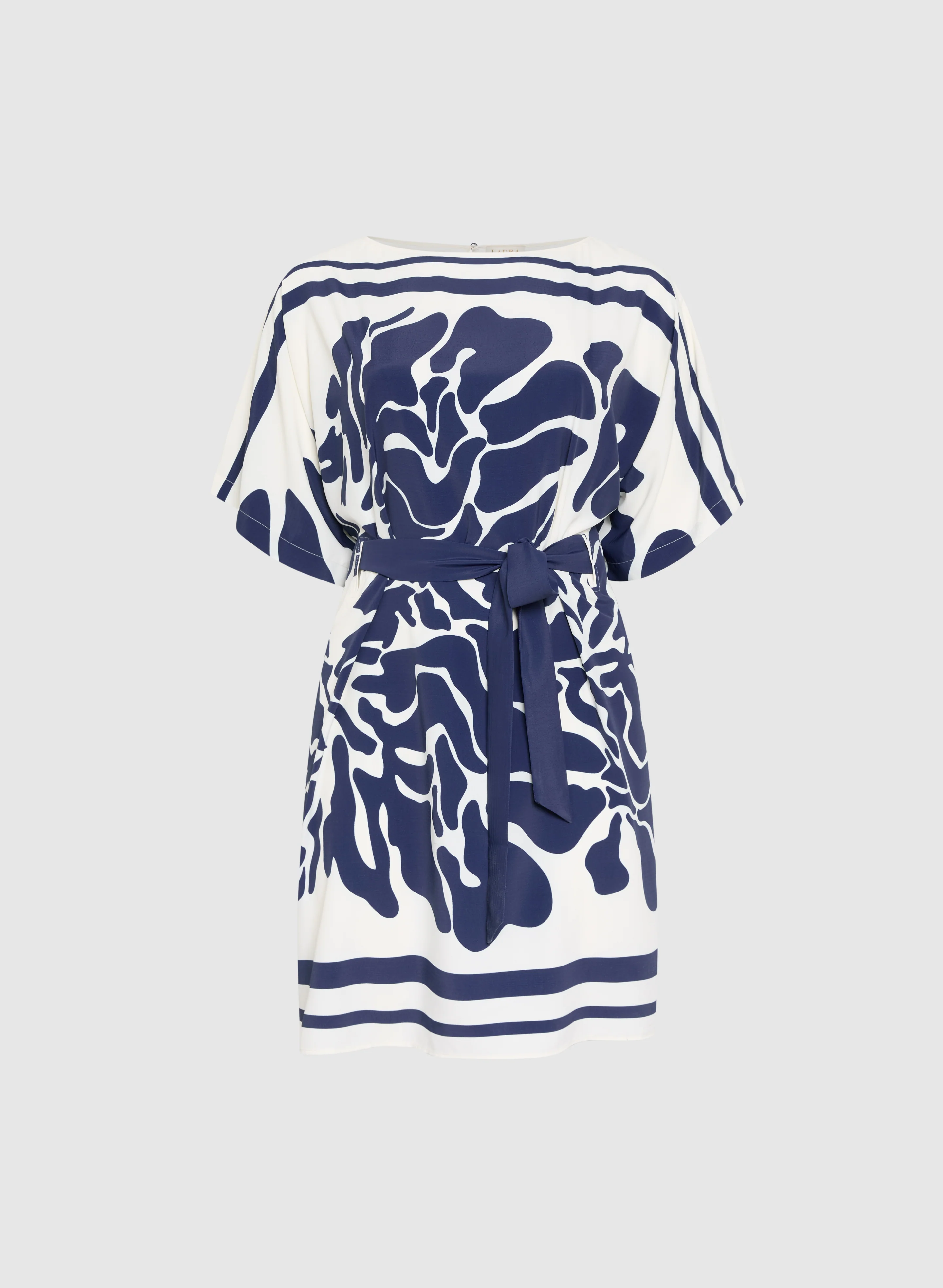 Abstract Print Dress - Image 5
