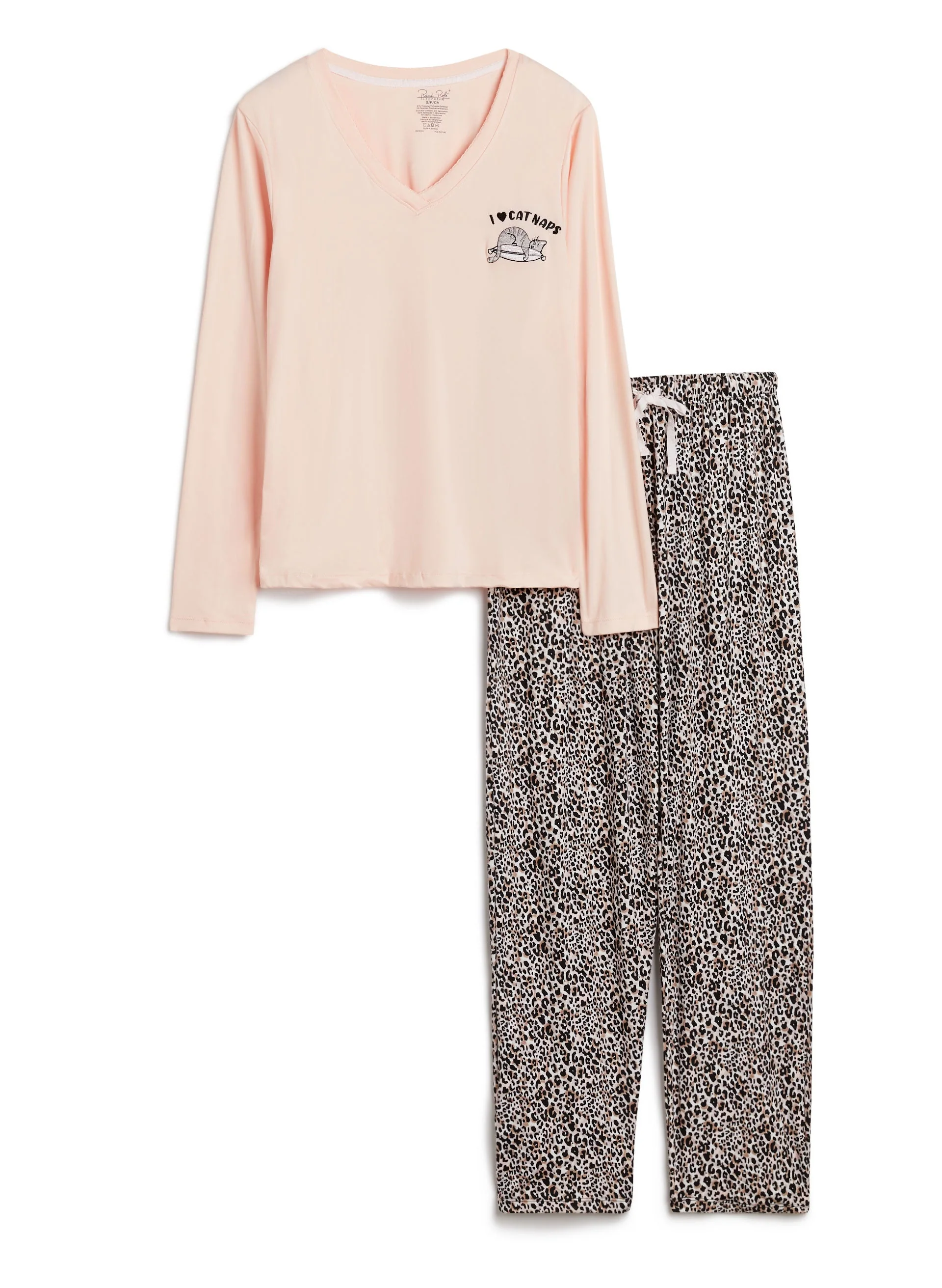 Animal Print Bottom Pyjama Set - Image 3