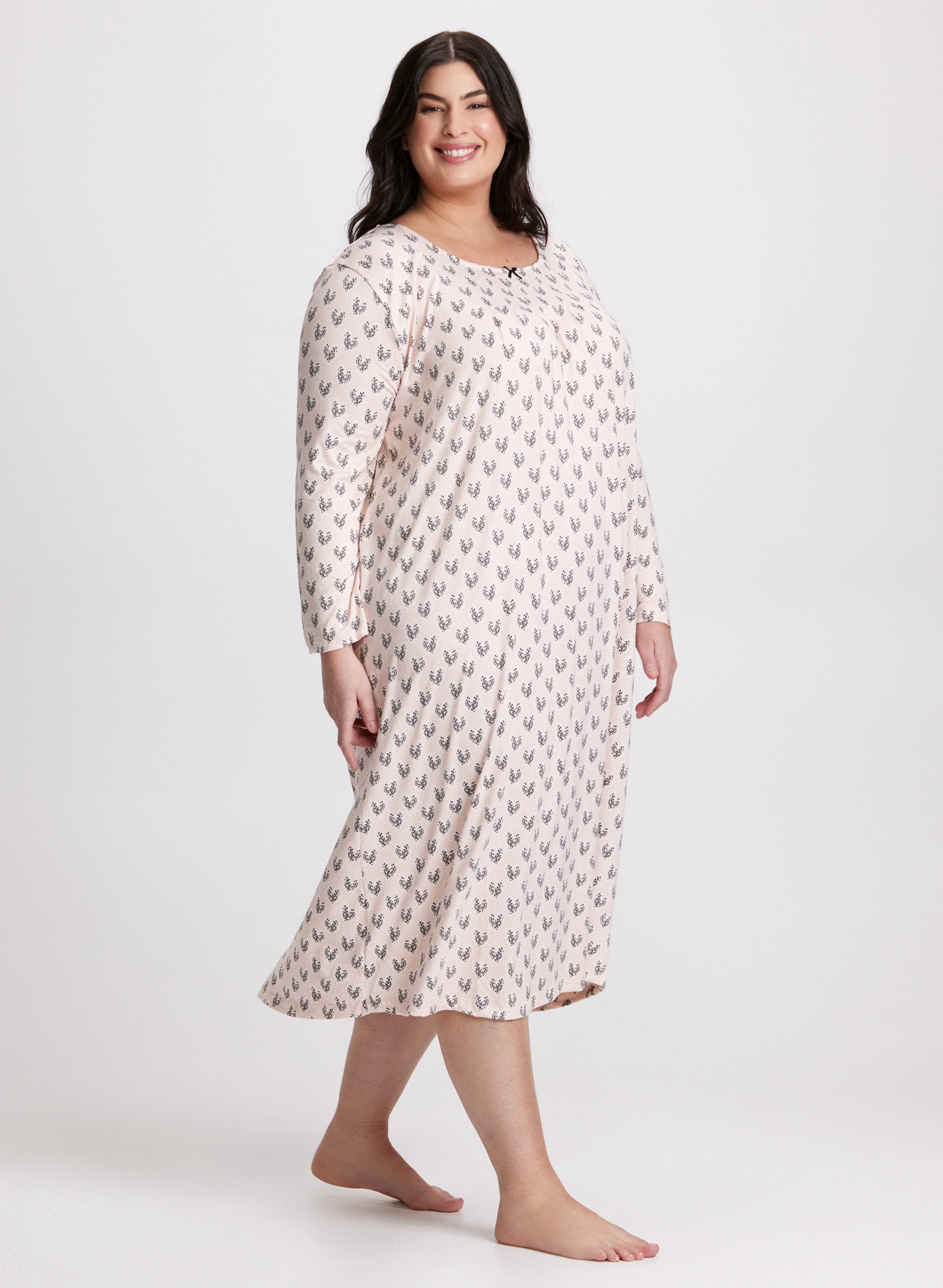 Leopard Heart Nightgown - Image 2