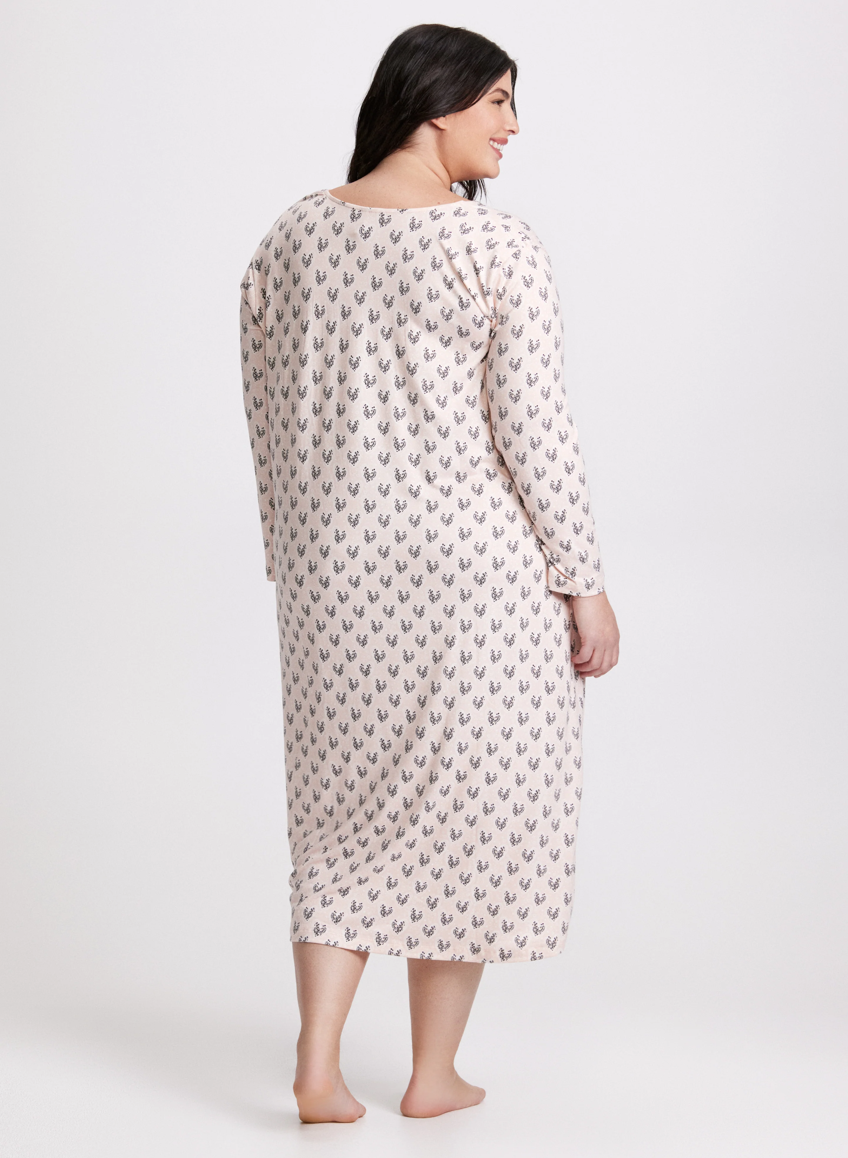 Leopard Heart Nightgown - Image 3