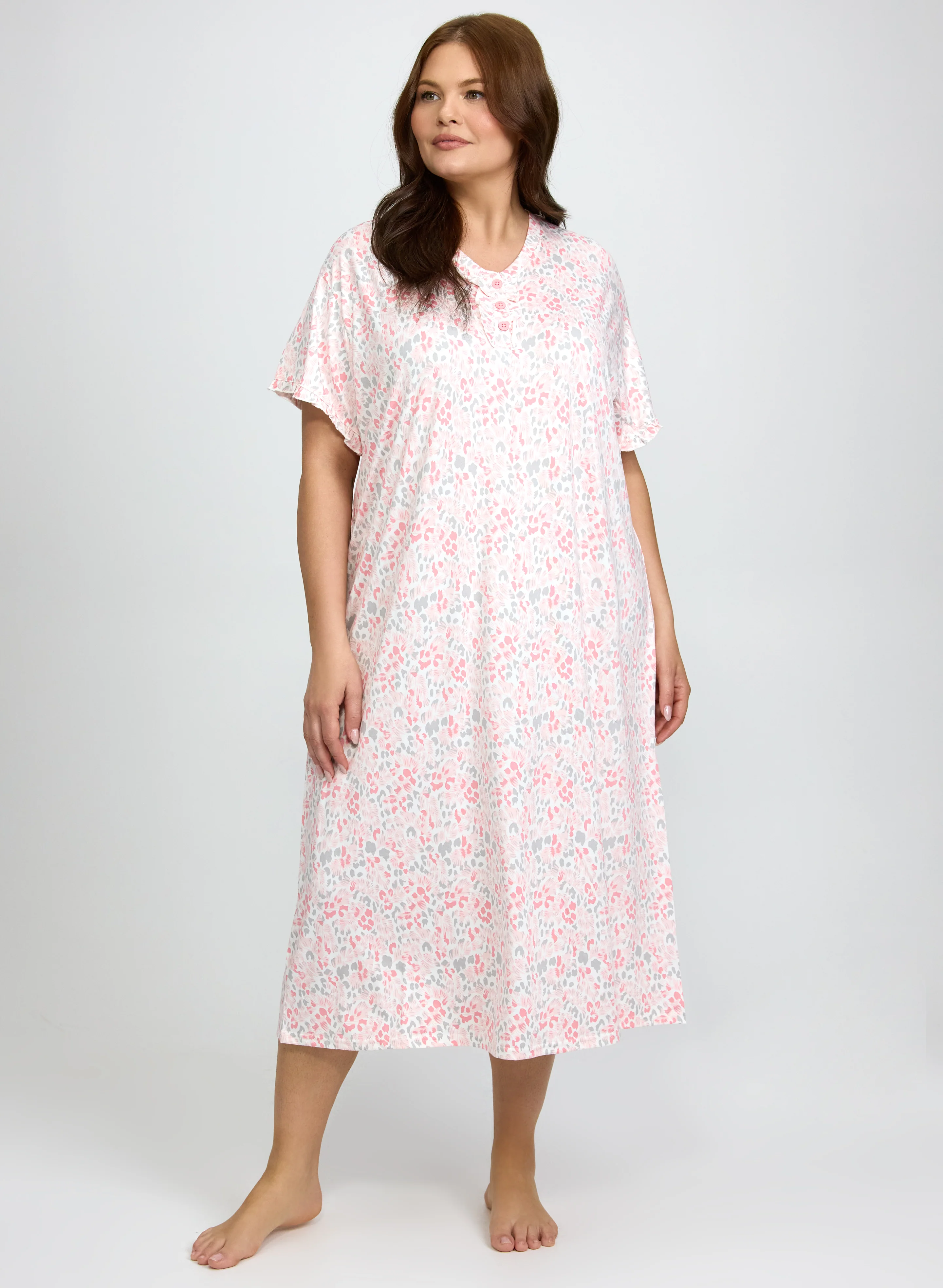 Animal Print Night Gown
