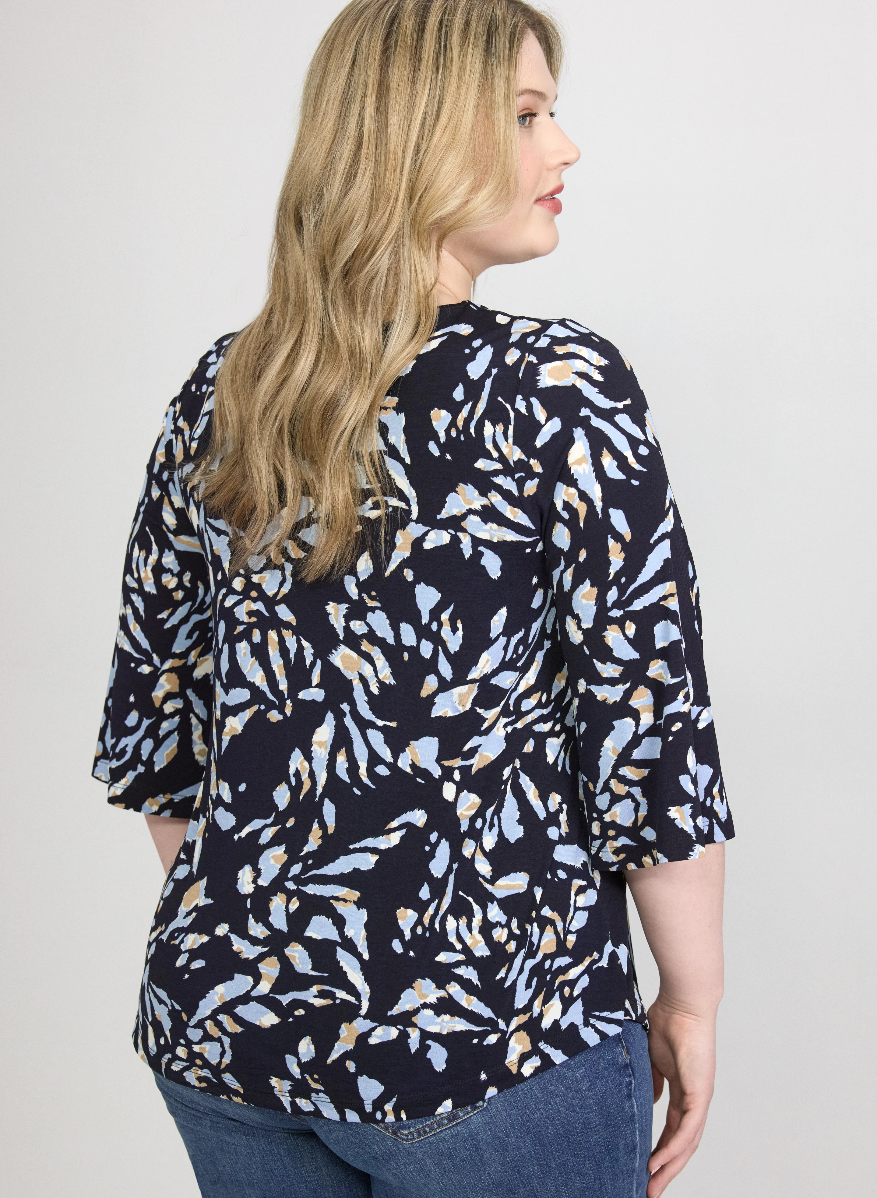 Animal Print Top - Image 4
