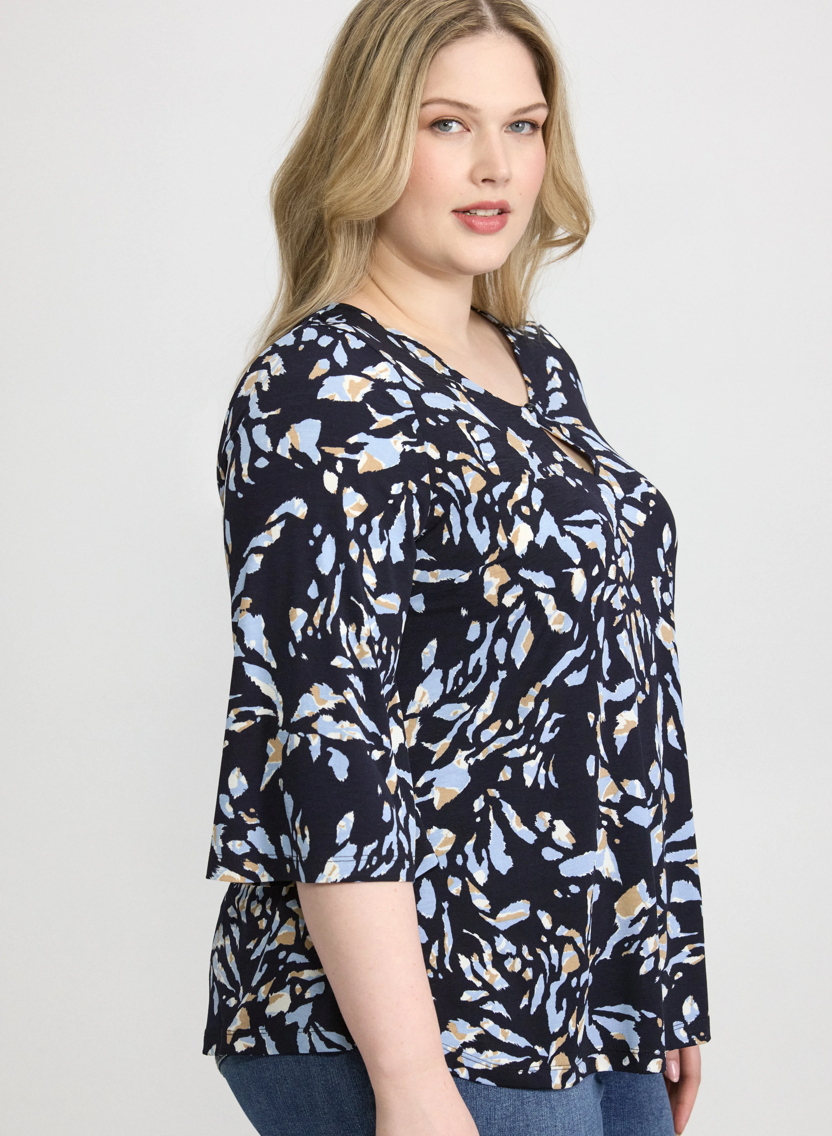 Animal Print Top - Image 5