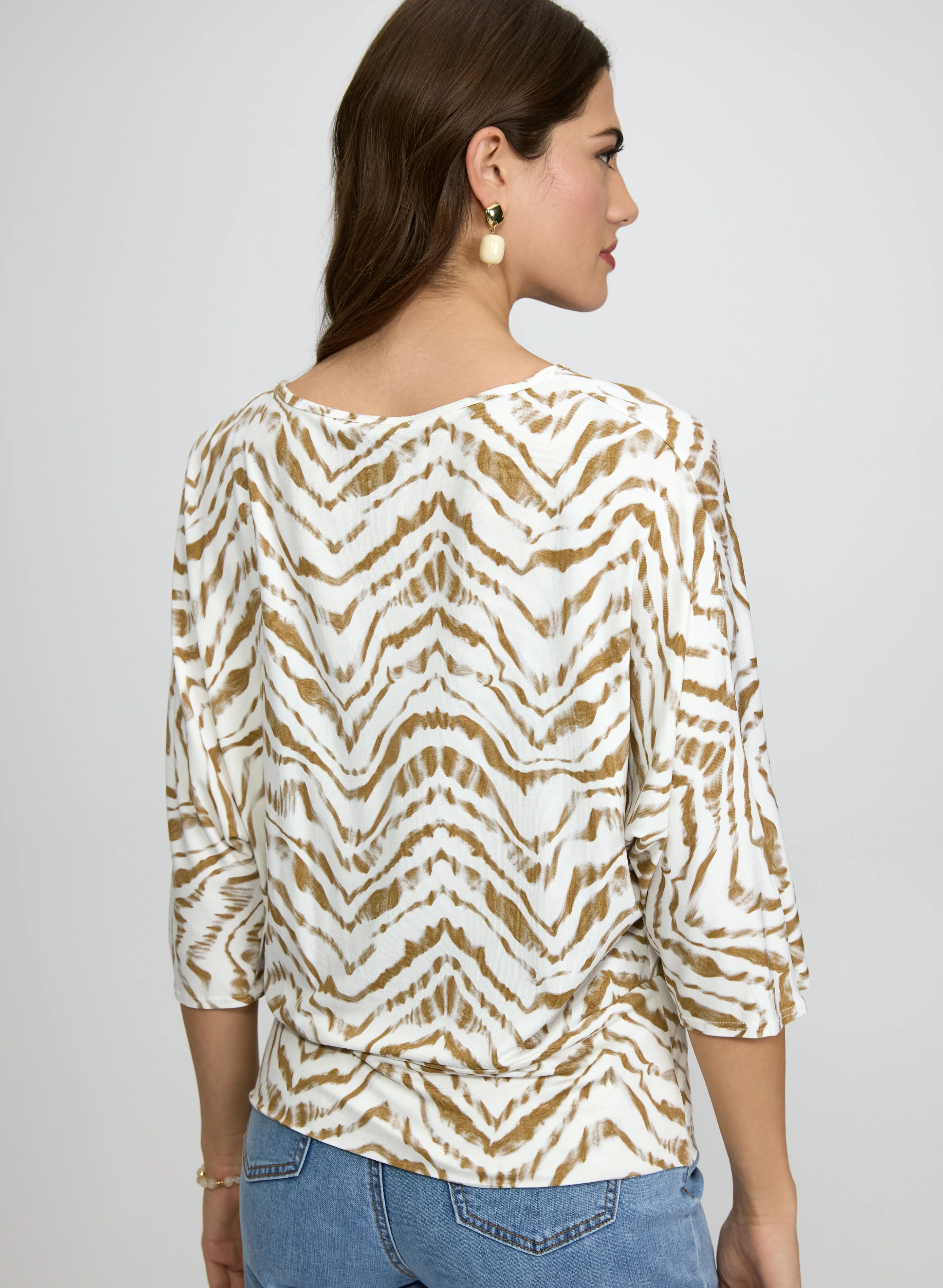 Animal Print Top - Image 3