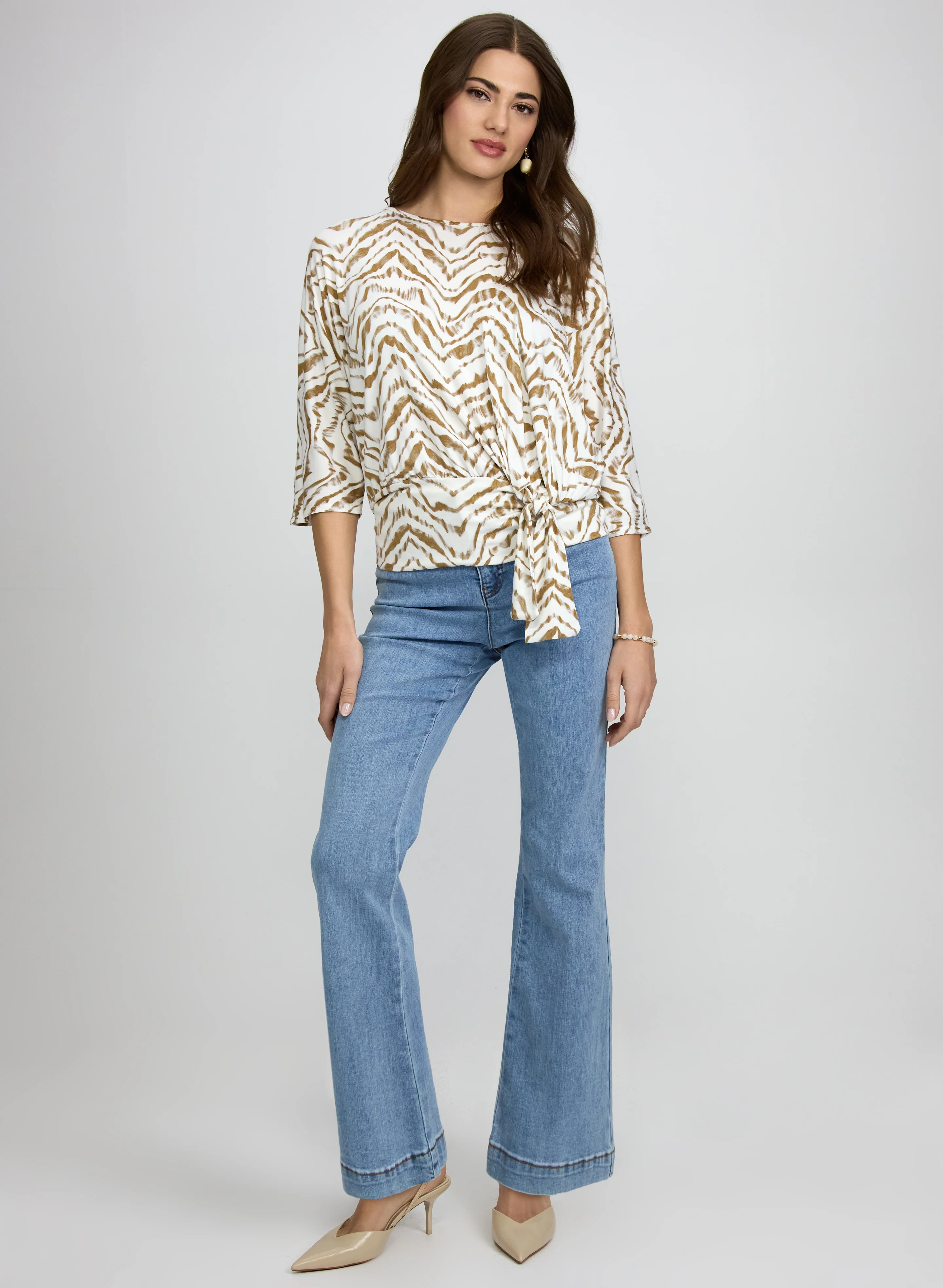 Animal Print Top - Image 4