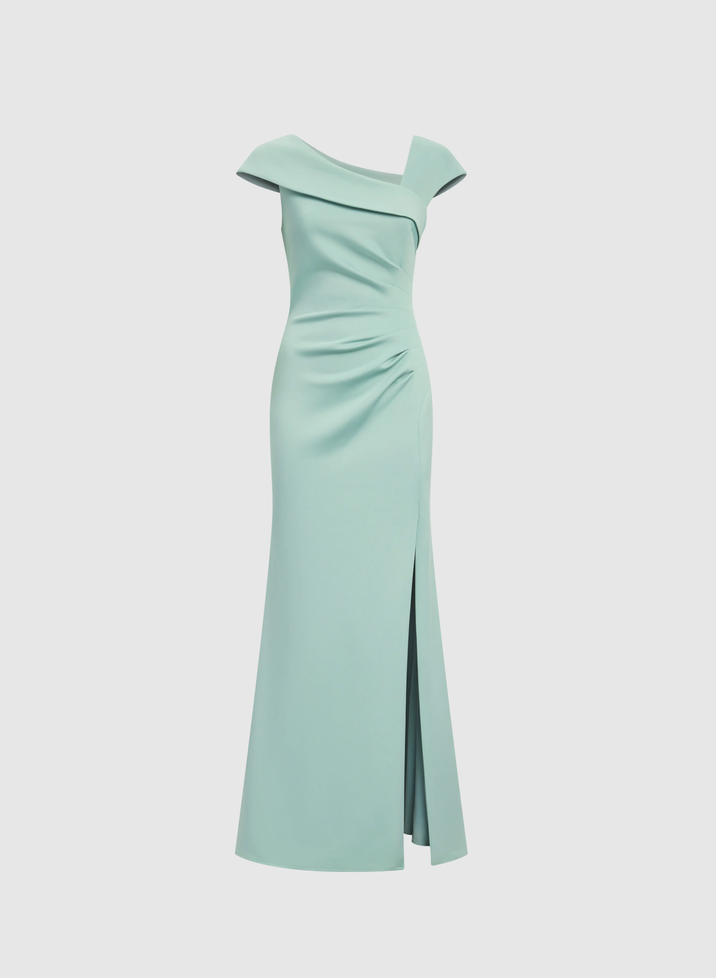 Asymmetric Cap Sleeve Dress - Image 5