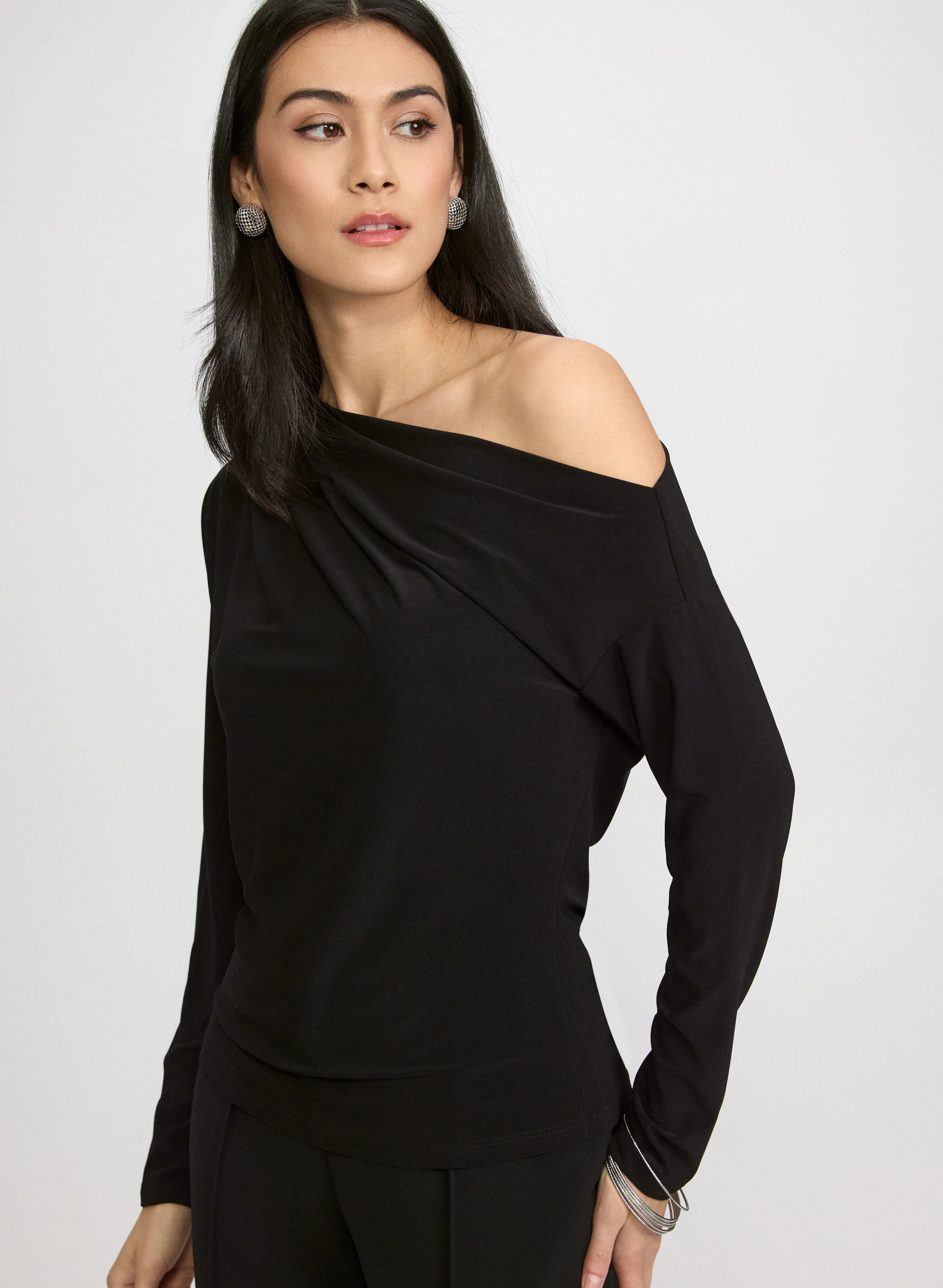 Asymmetric Off-Shoulder Top - Image 2