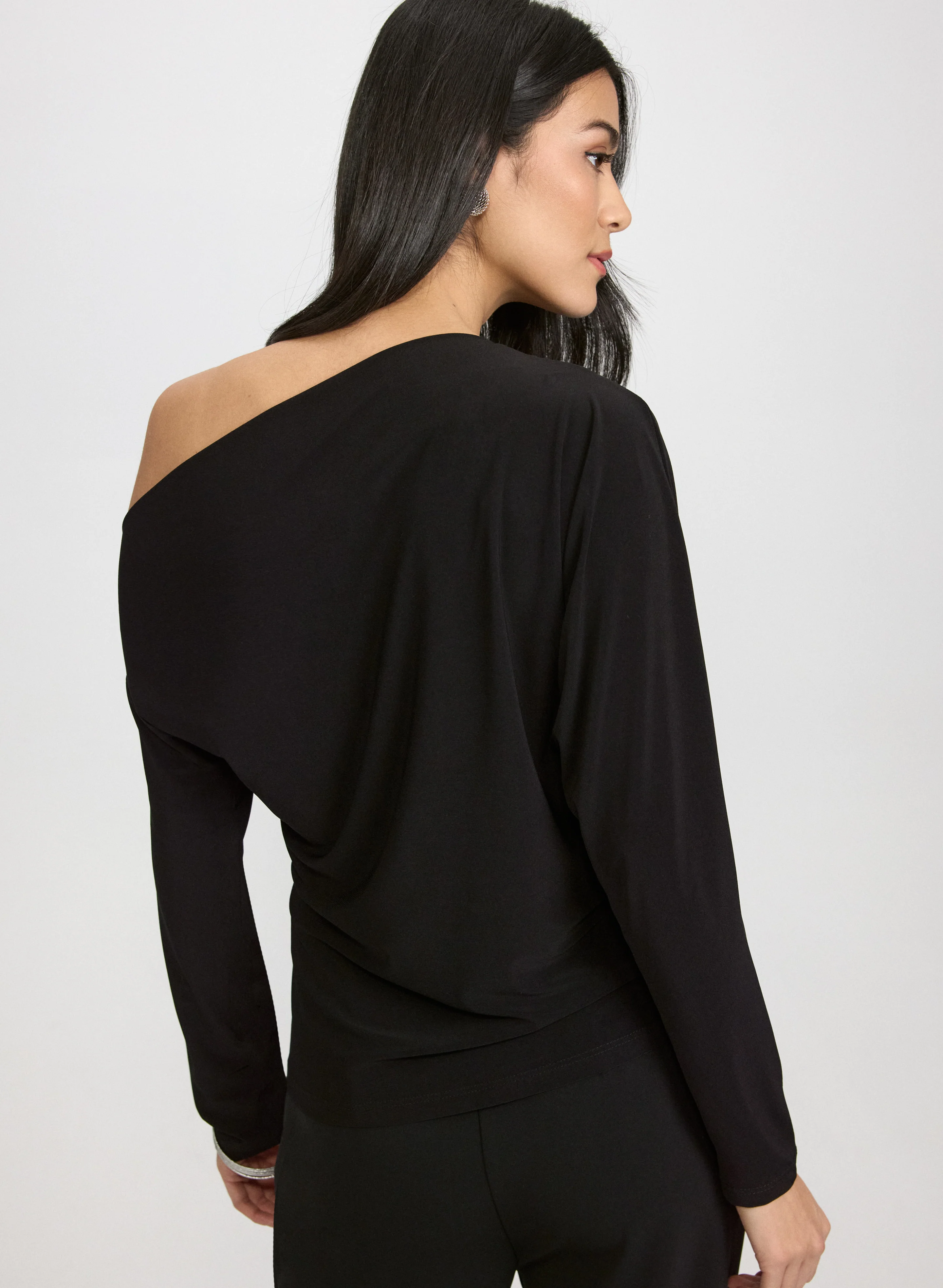 Asymmetric Off-Shoulder Top - Image 4