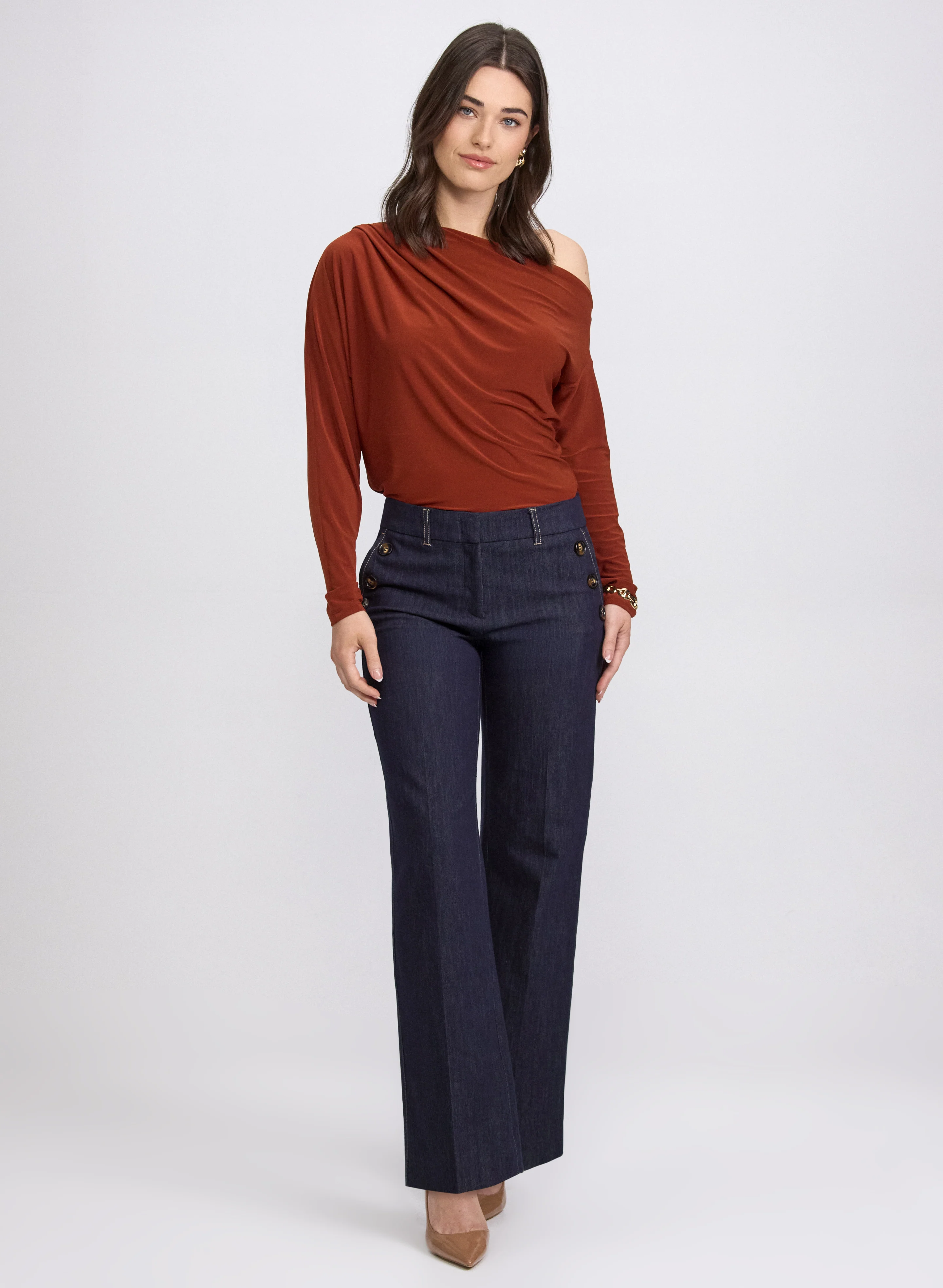 Asymmetric Off-Shoulder Top - Image 3
