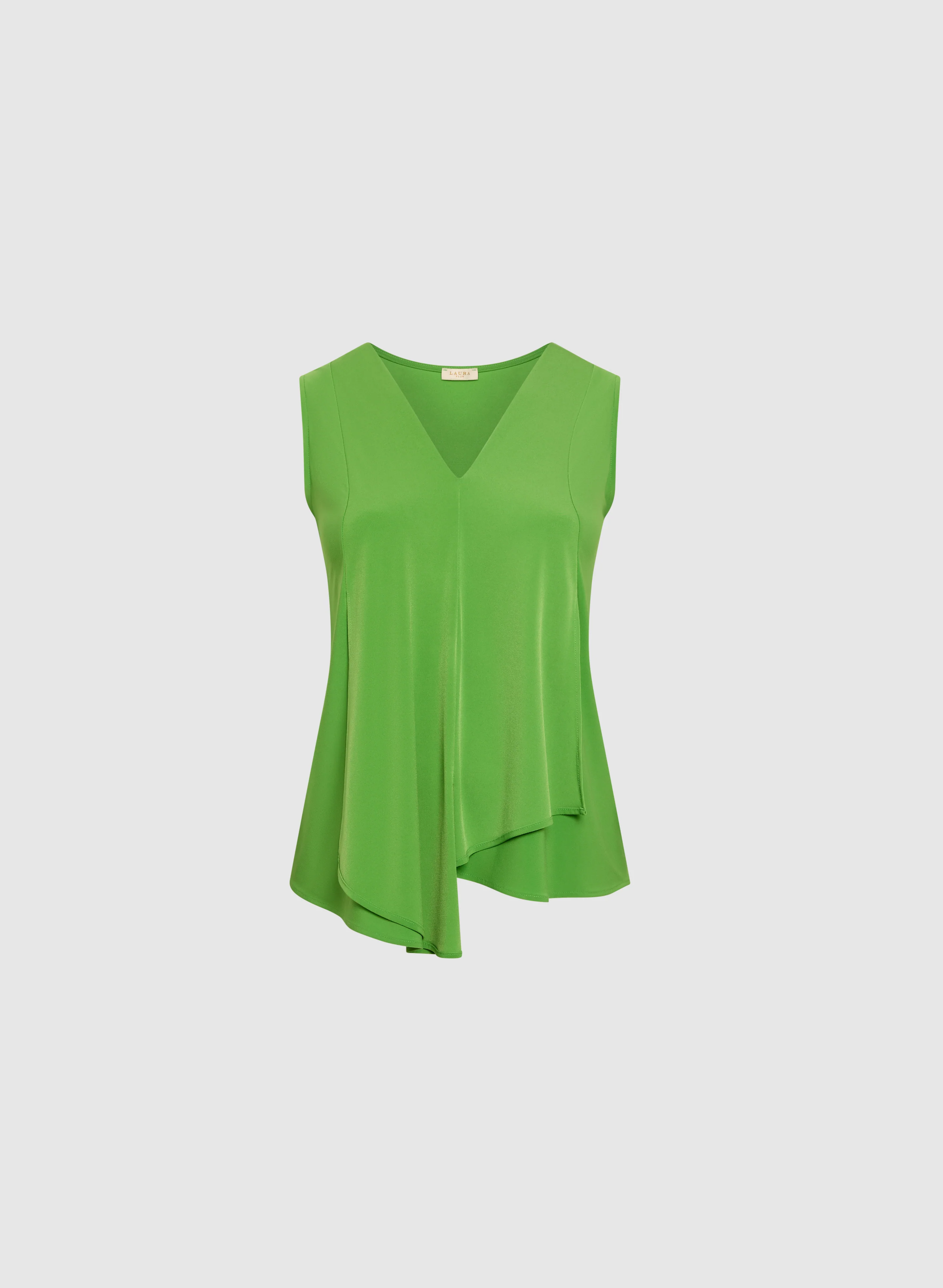 Asymmetric Overlay Tank Top - Image 6