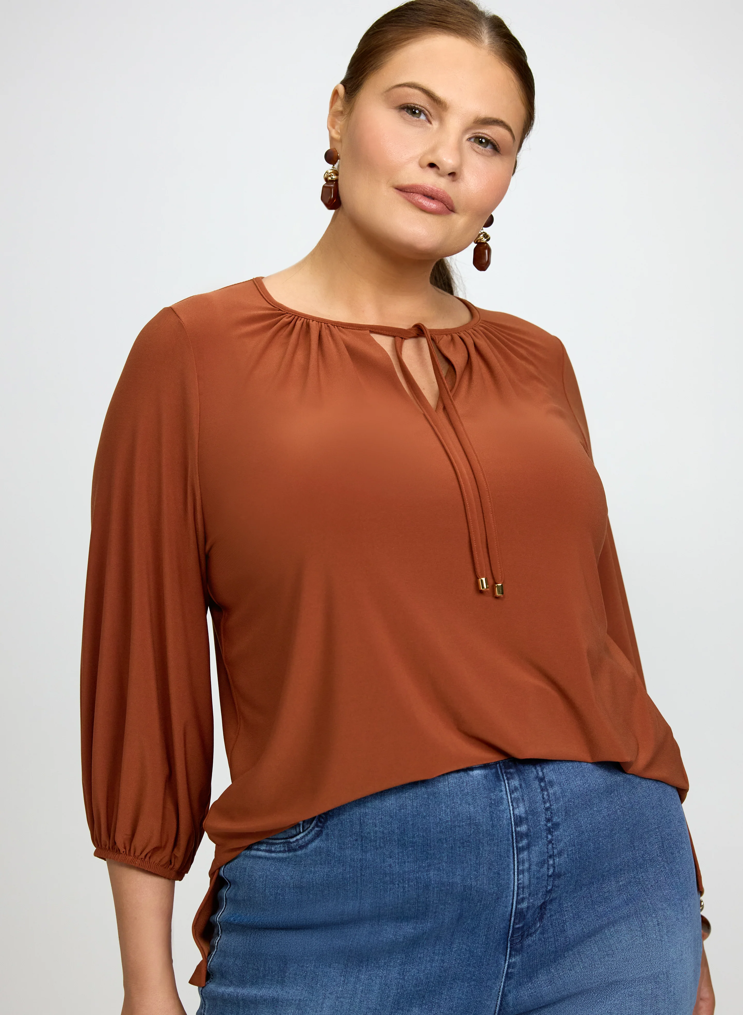 Balloon Sleeve Top
