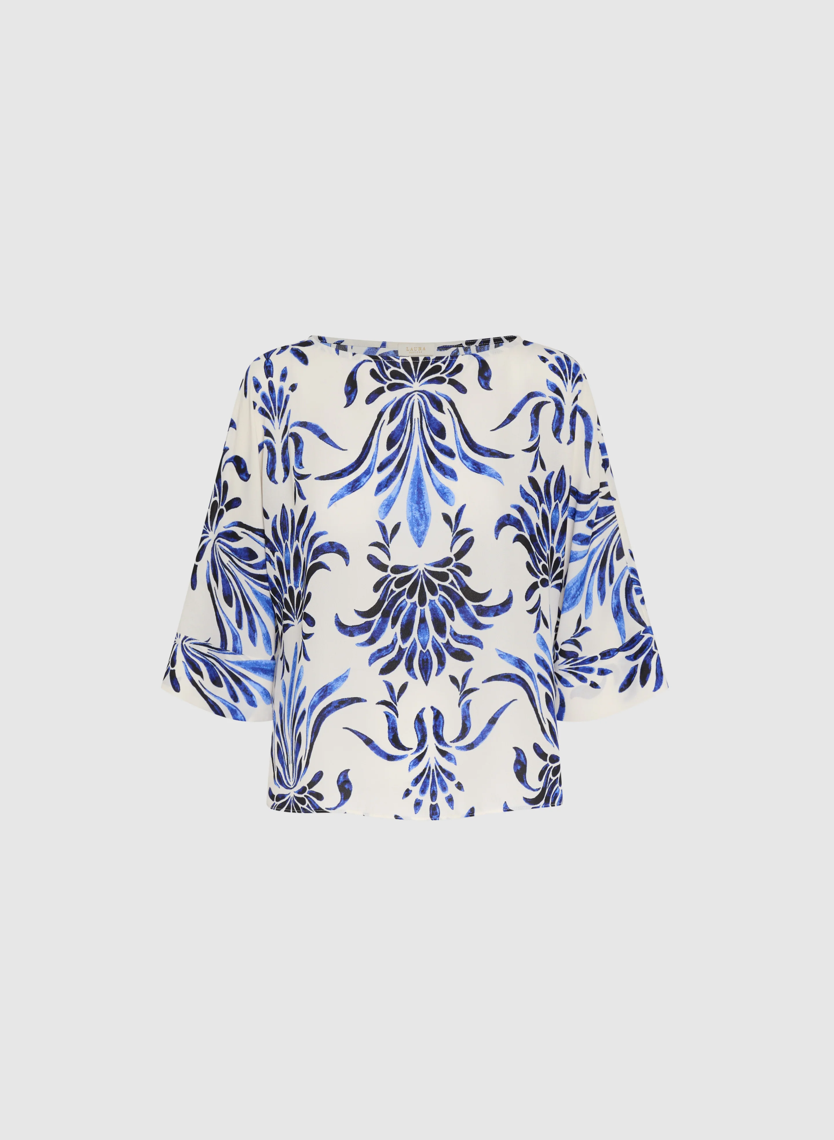 Baroque Print Blouse - Image 6