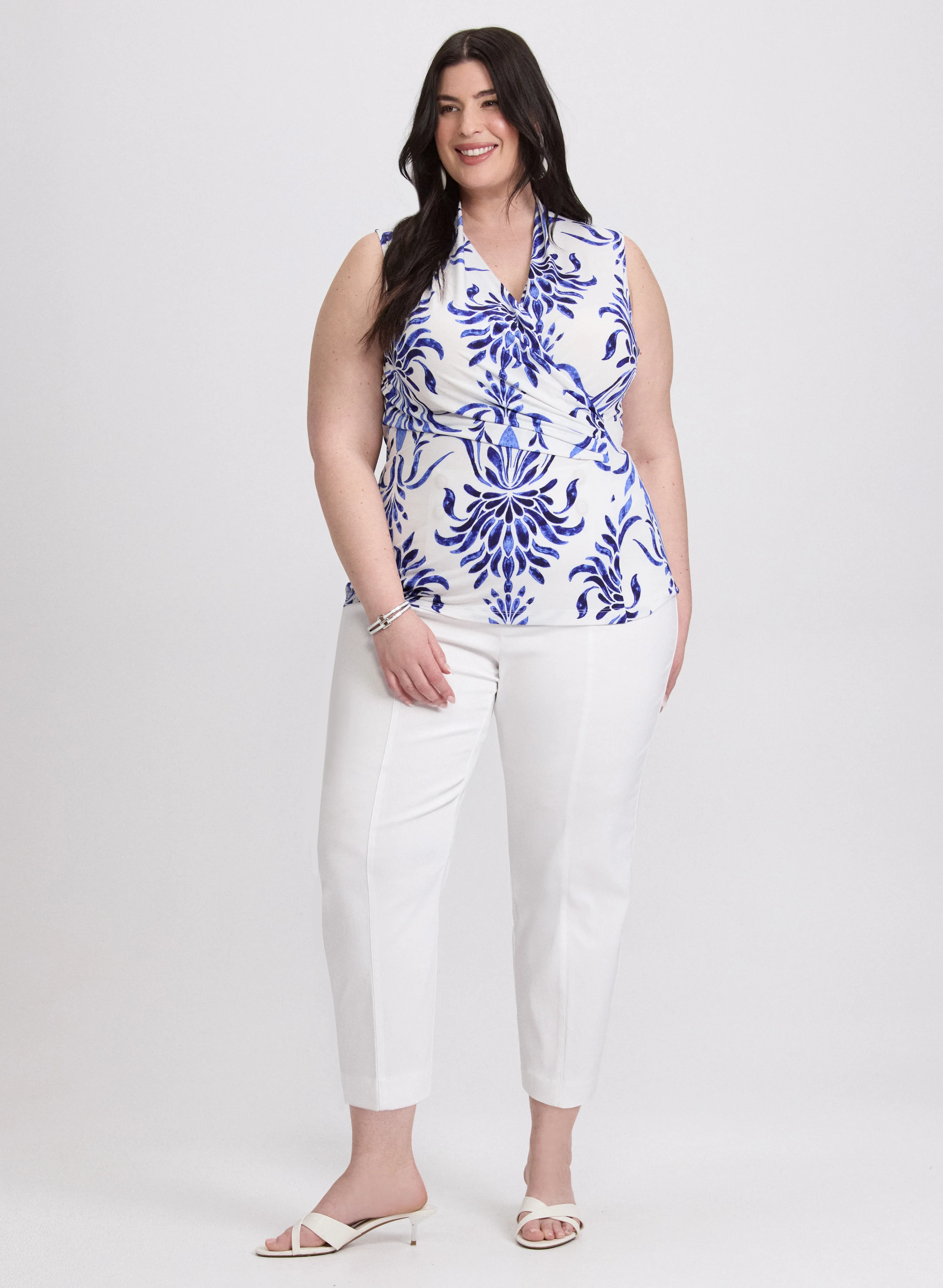 Baroque Print Top - Image 3