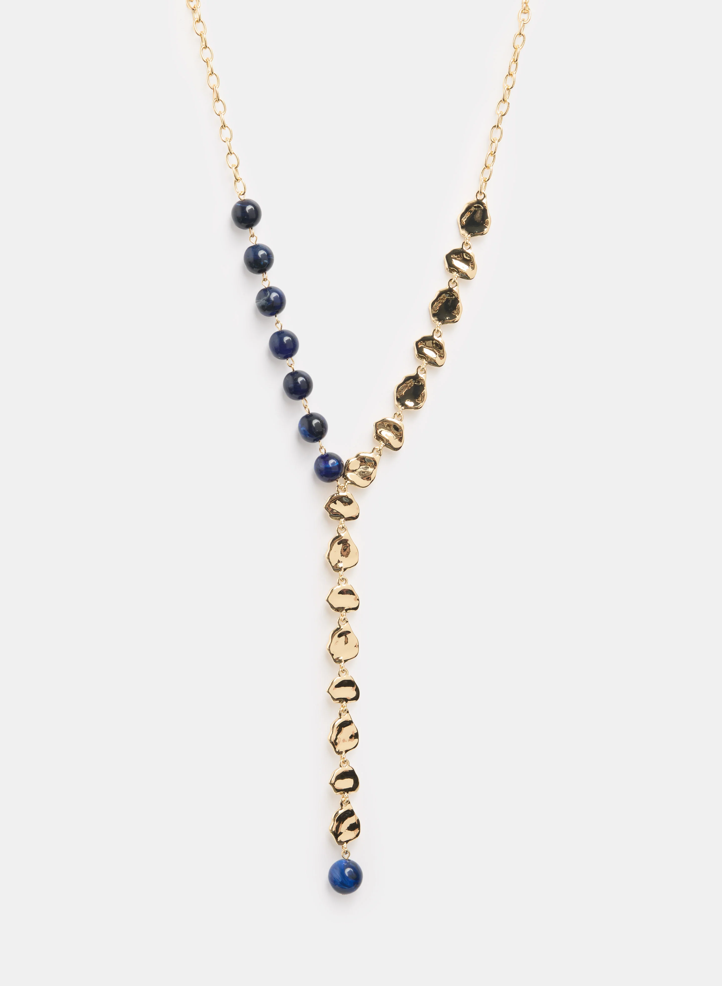 Beaded Y Necklace