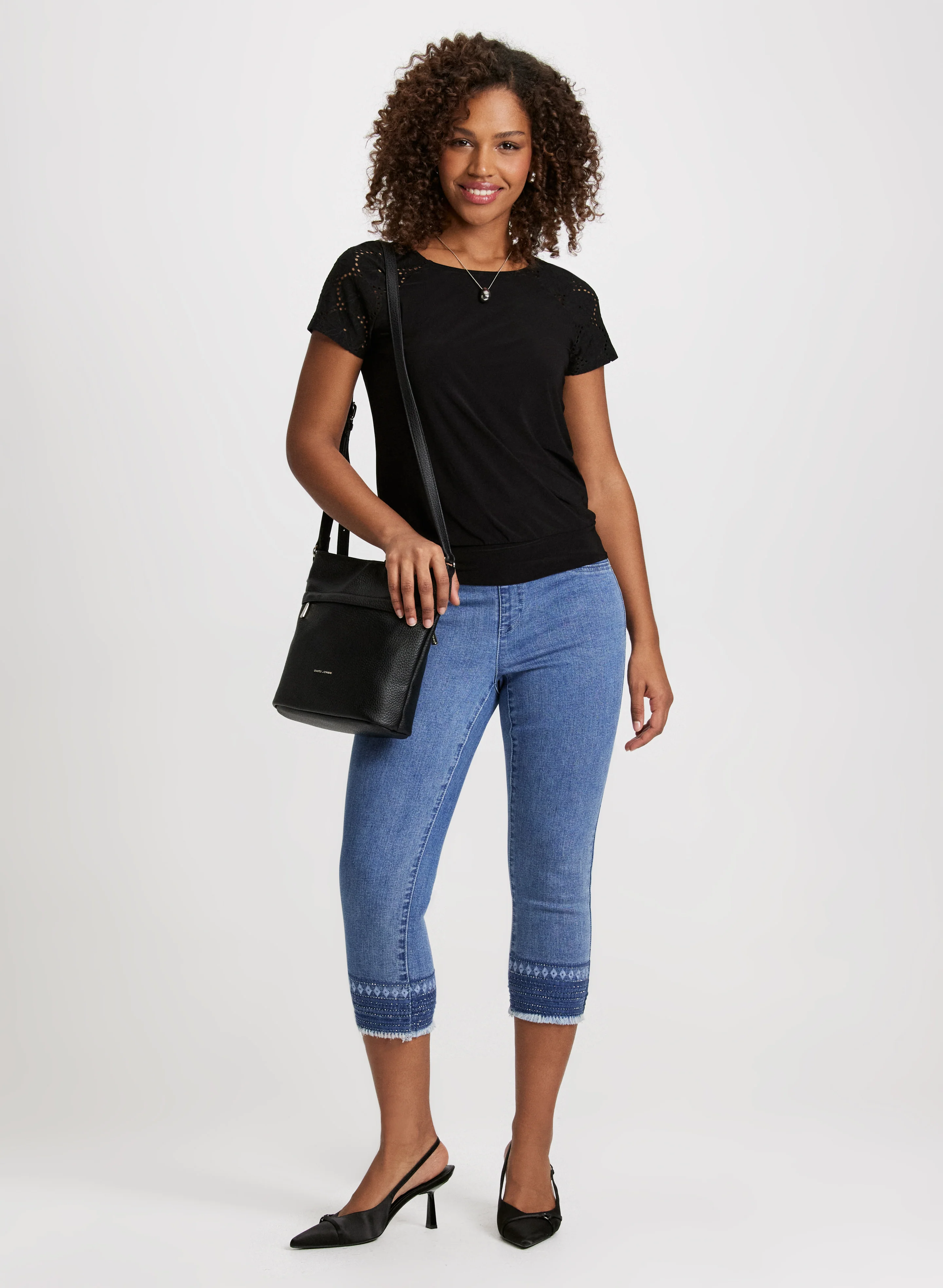 Beads & Fringes Pull-On Jeans - Image 3