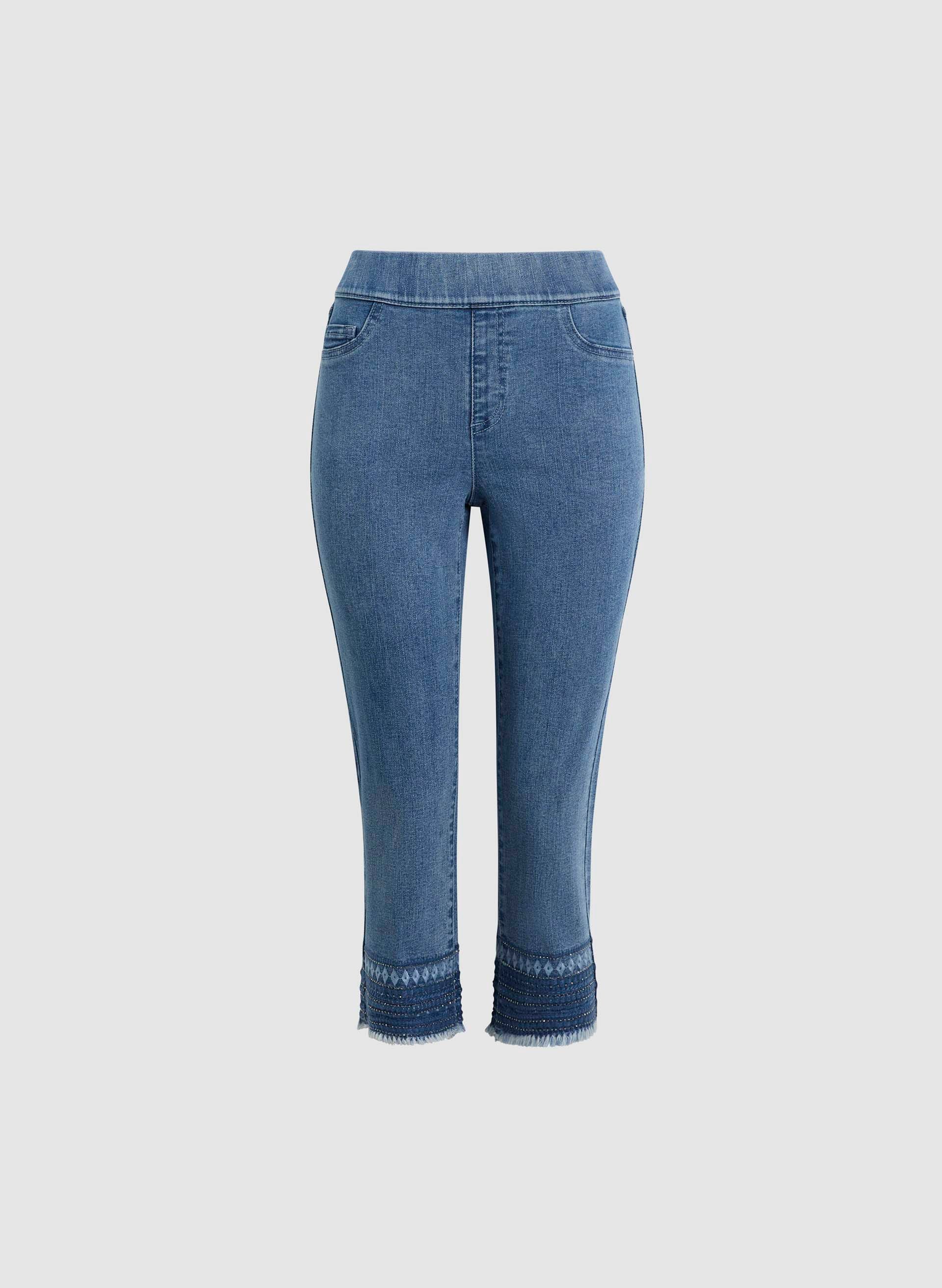 Beads & Fringes Pull-On Jeans - Image 6