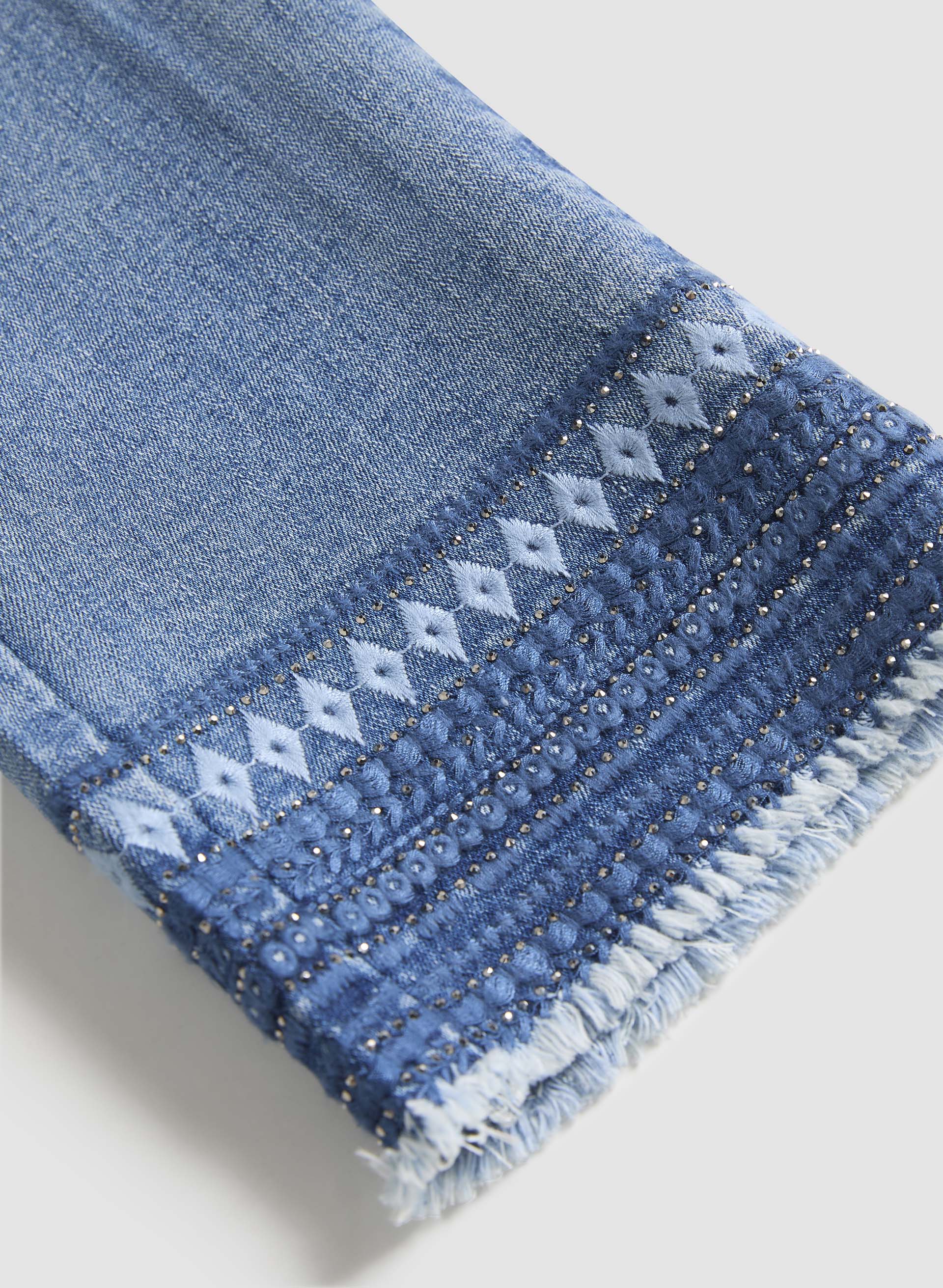 Beads & Fringes Pull-On Jeans - Image 7