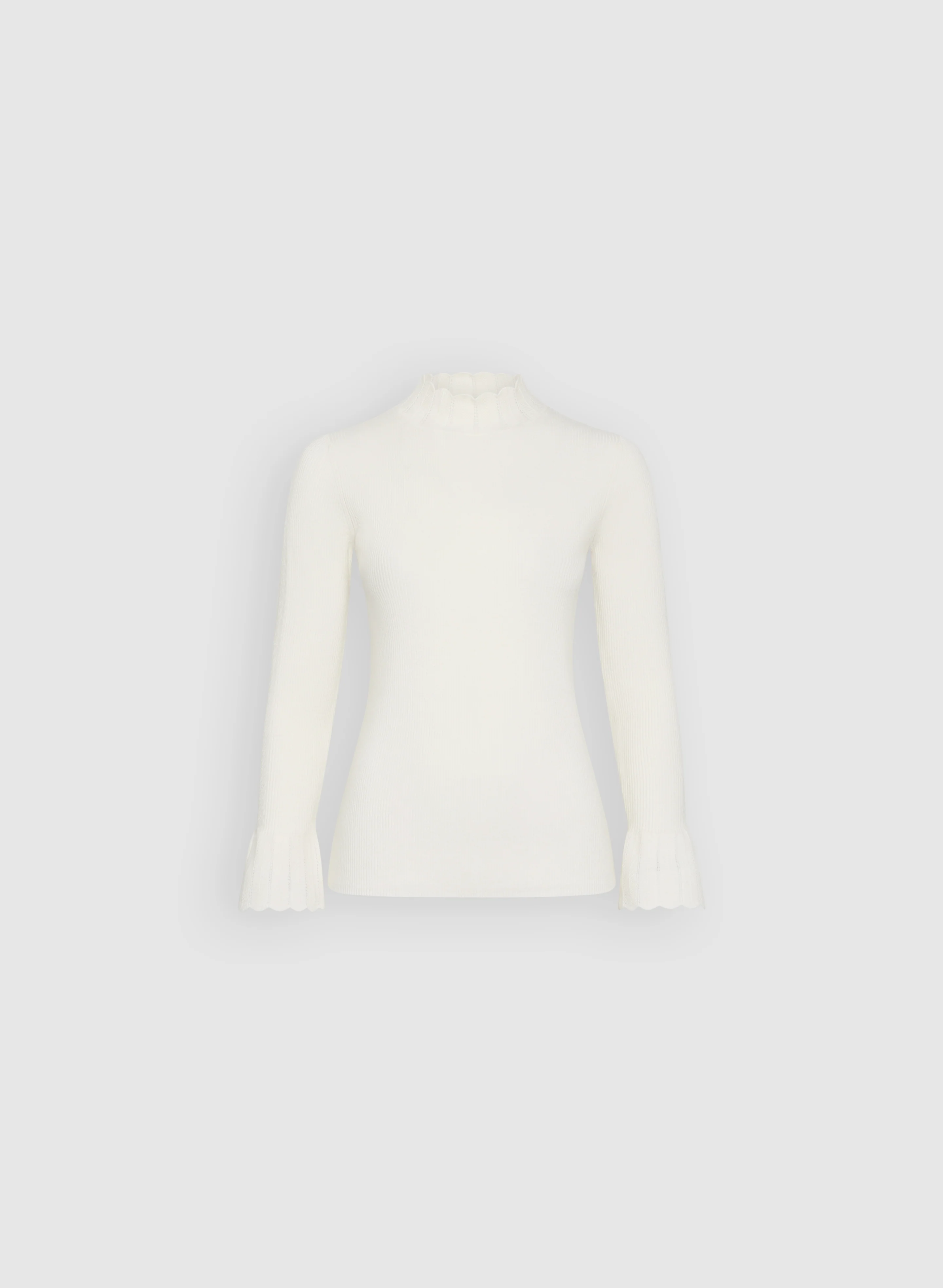 Bell Sleeve Knit Sweater - Image 6