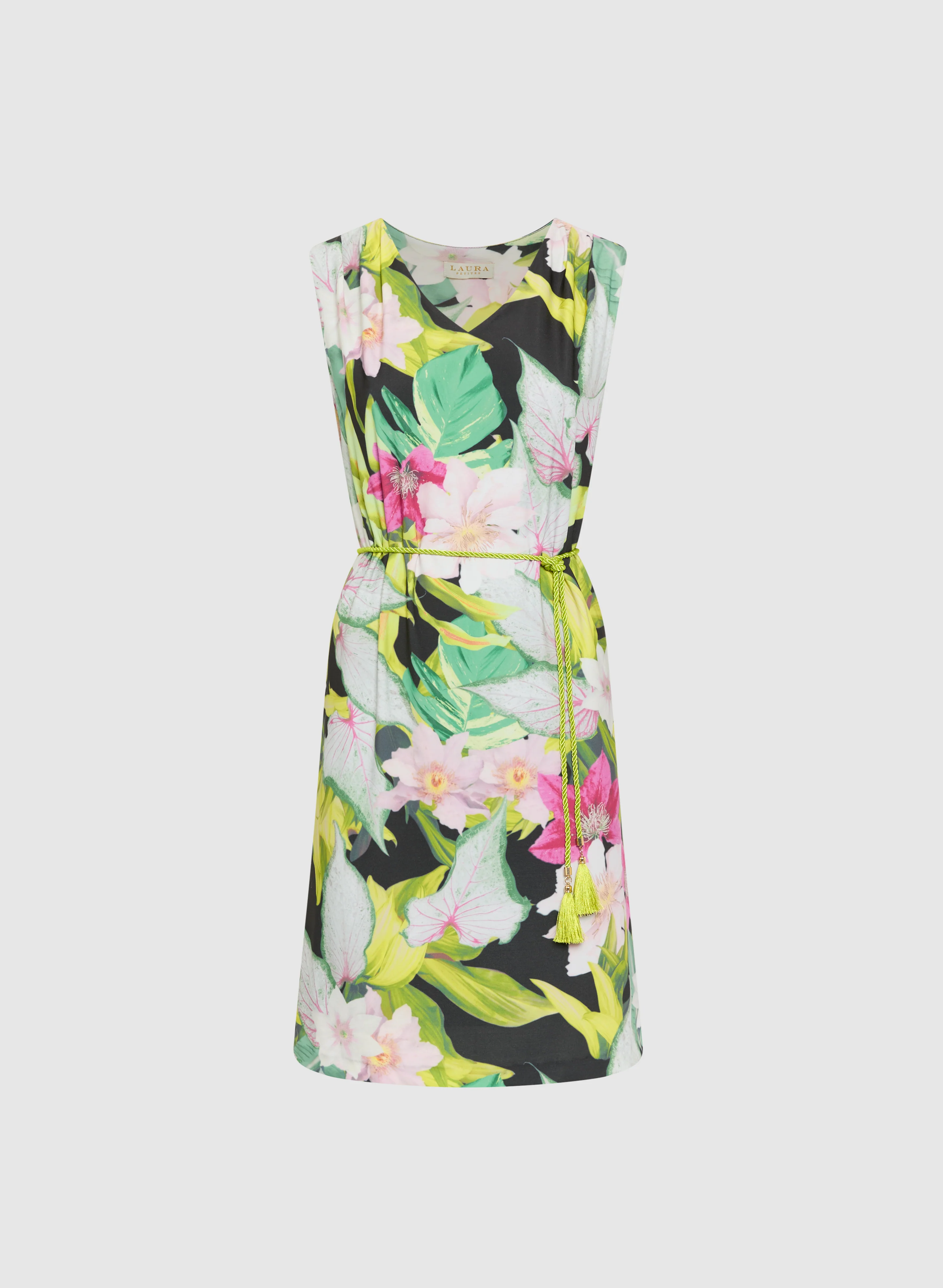 Belted Floral Dress - Image 6