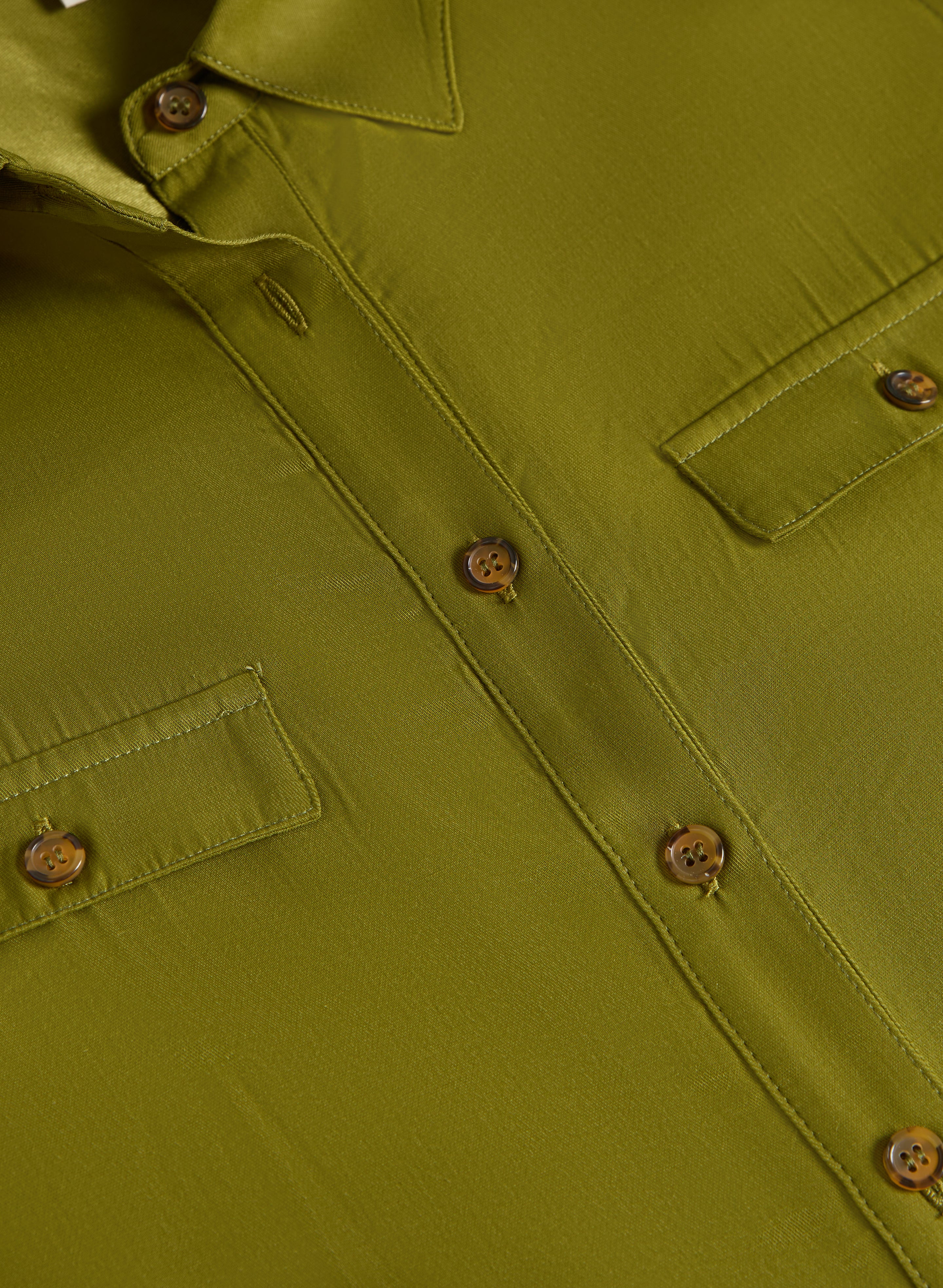 Belted Shirt Dress - Image 7