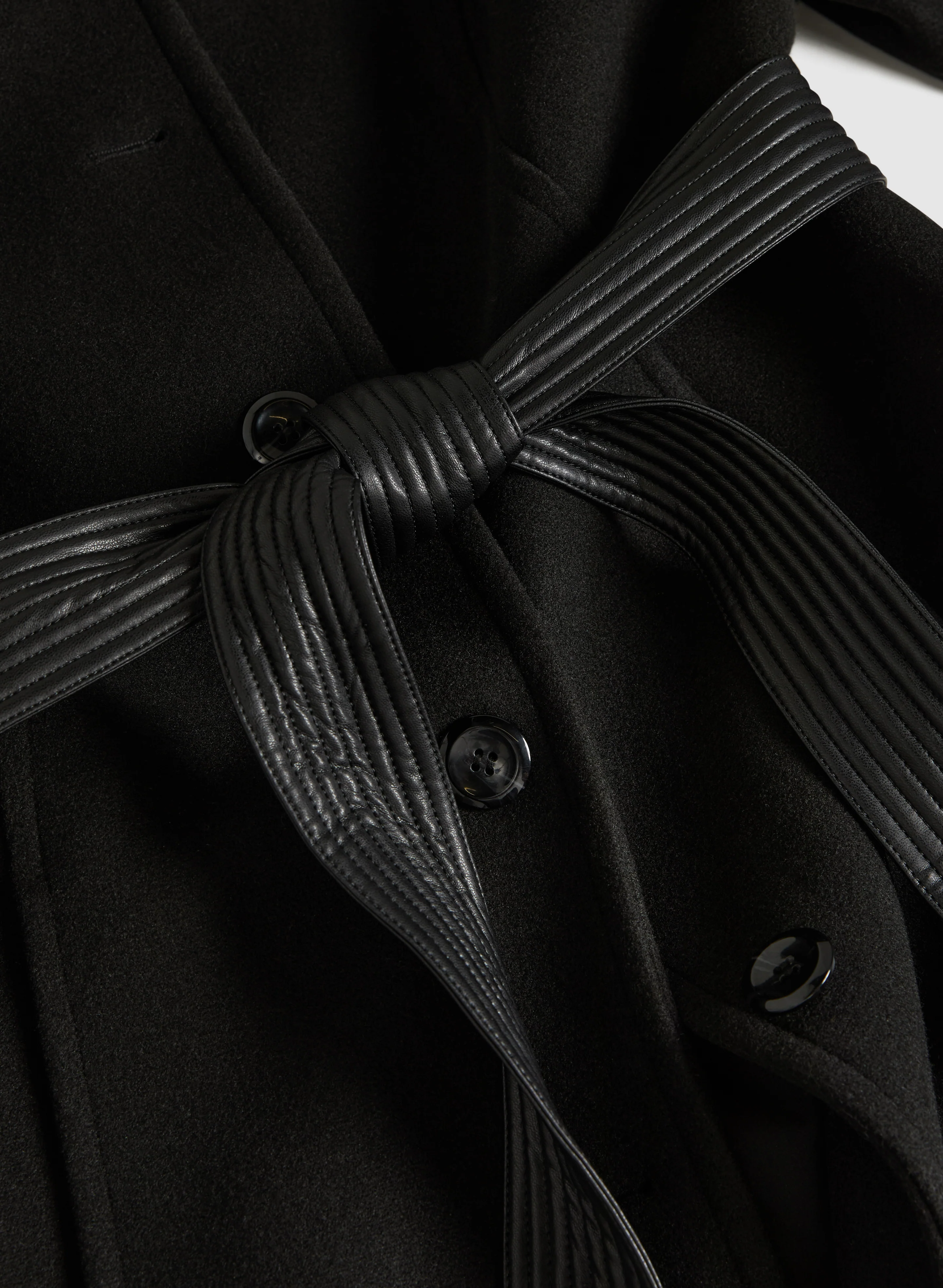 Belted Wool-Blend Coat - Image 6