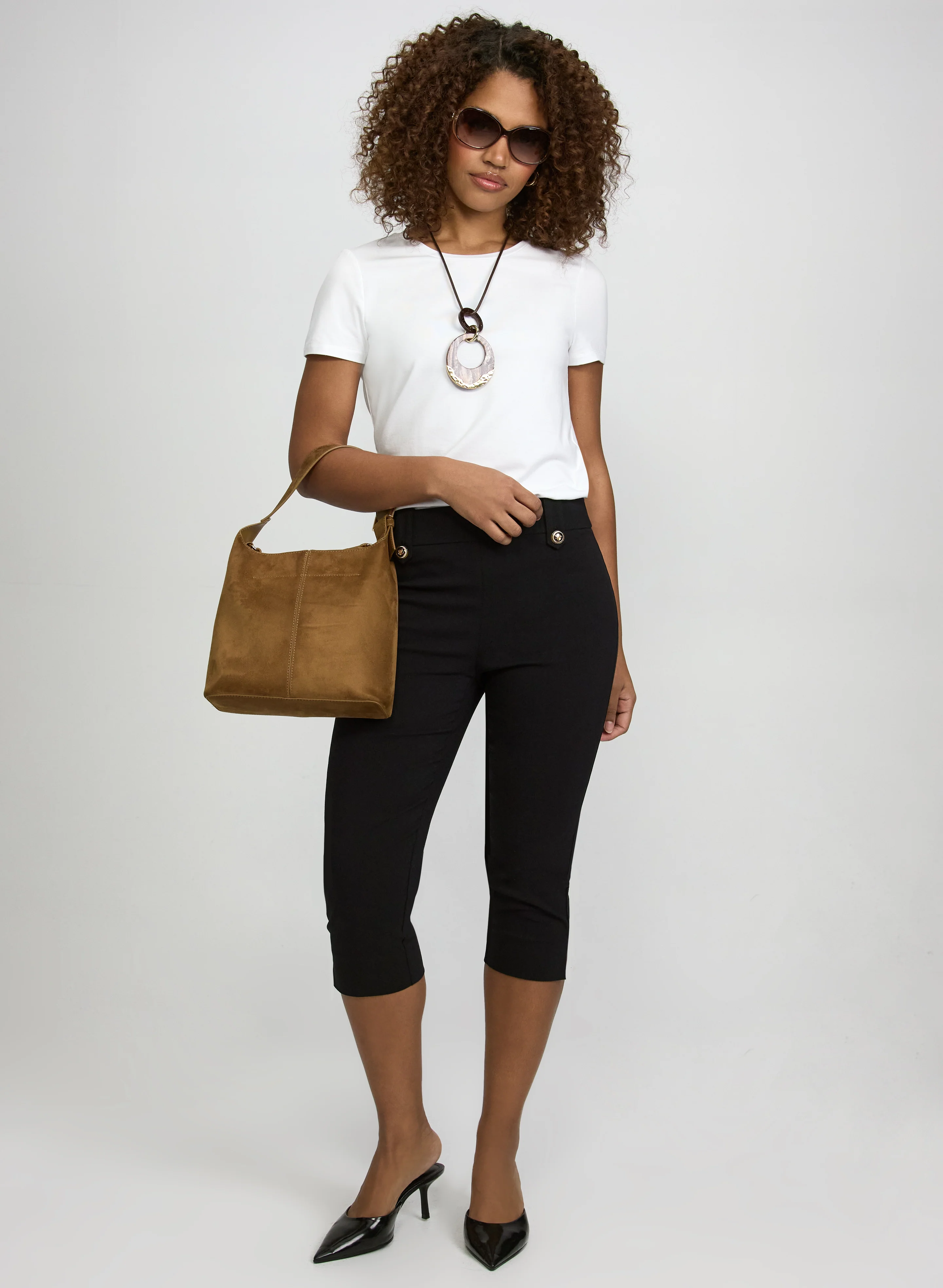 Bengaline Pull-On Capris - Image 3