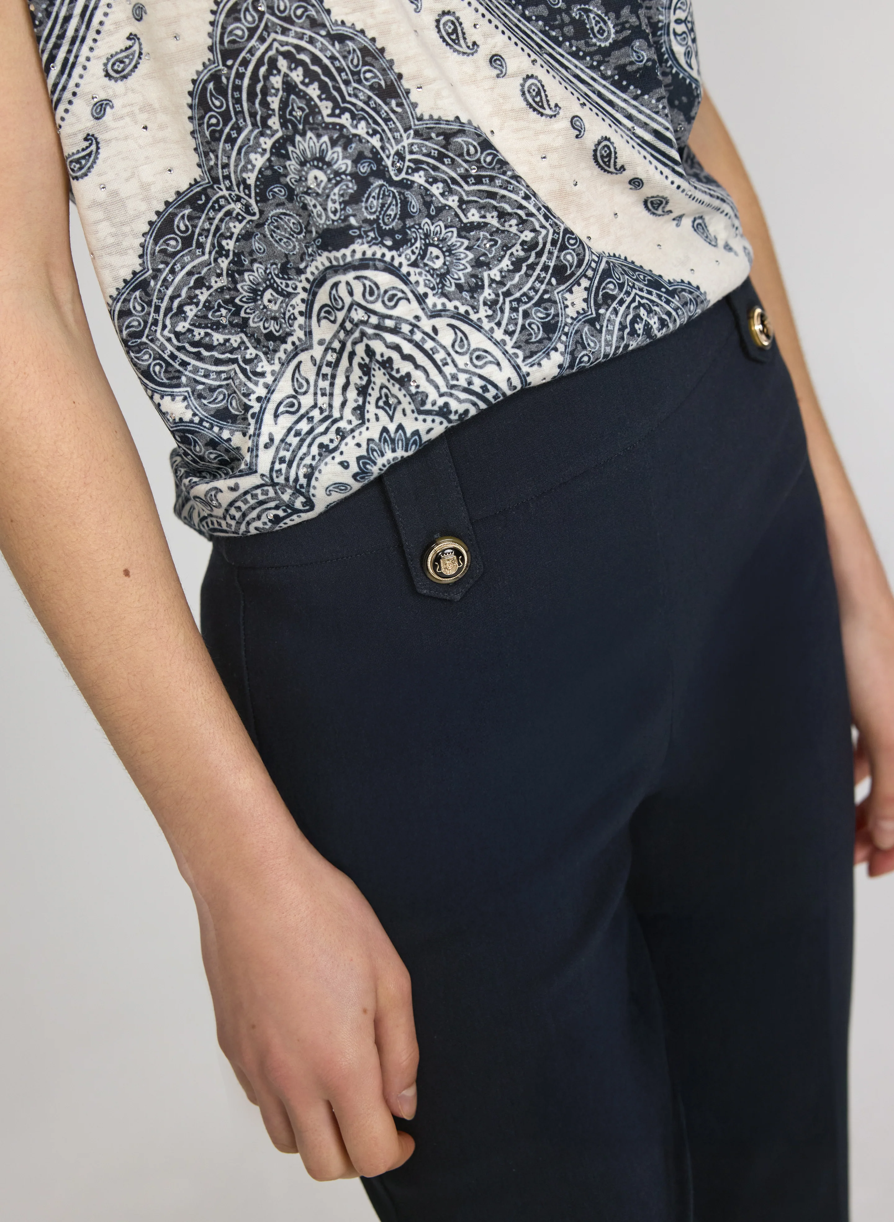 Bengaline Pull-On Capris - Image 2