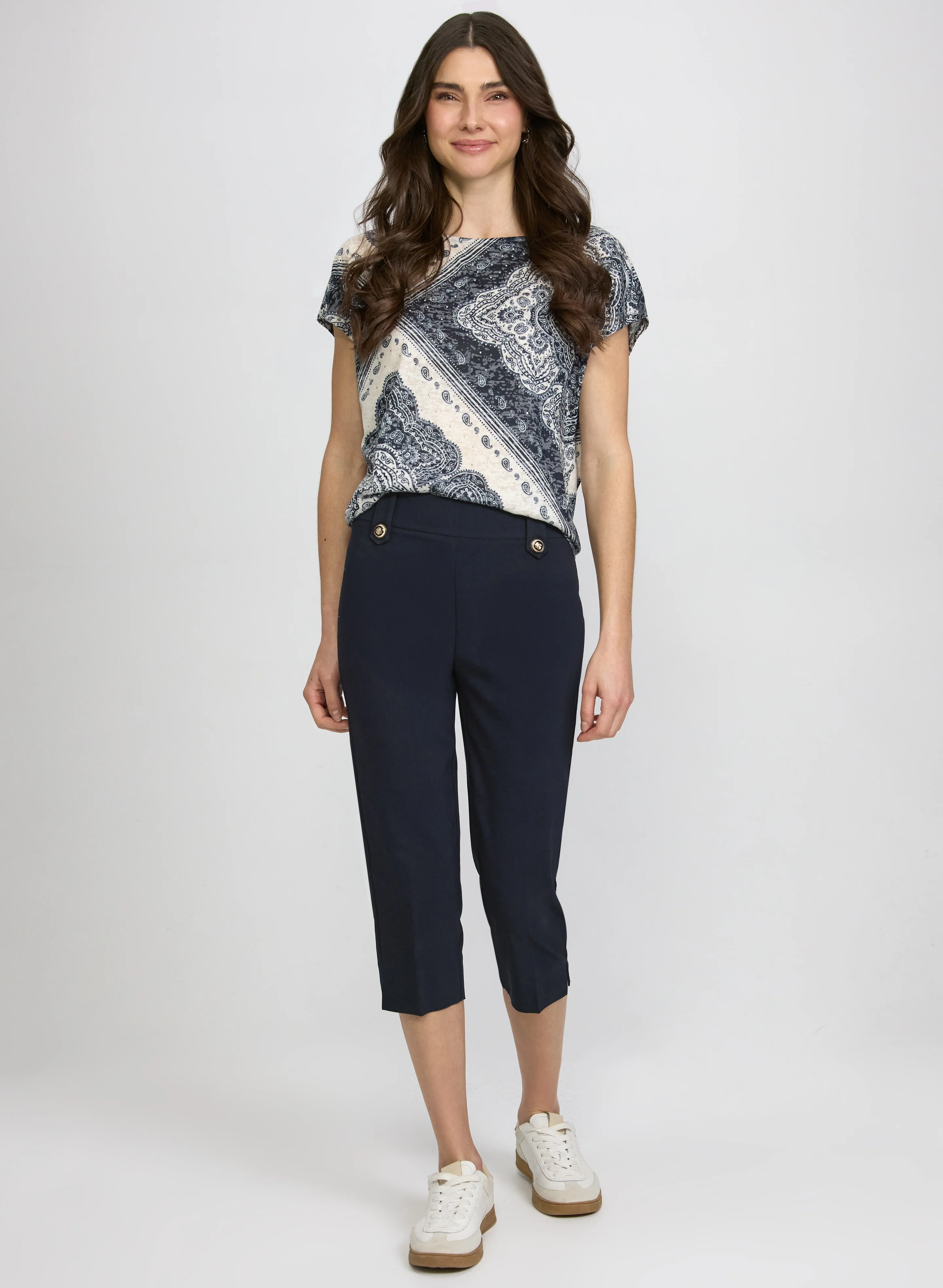 Bengaline Pull-On Capris - Image 3