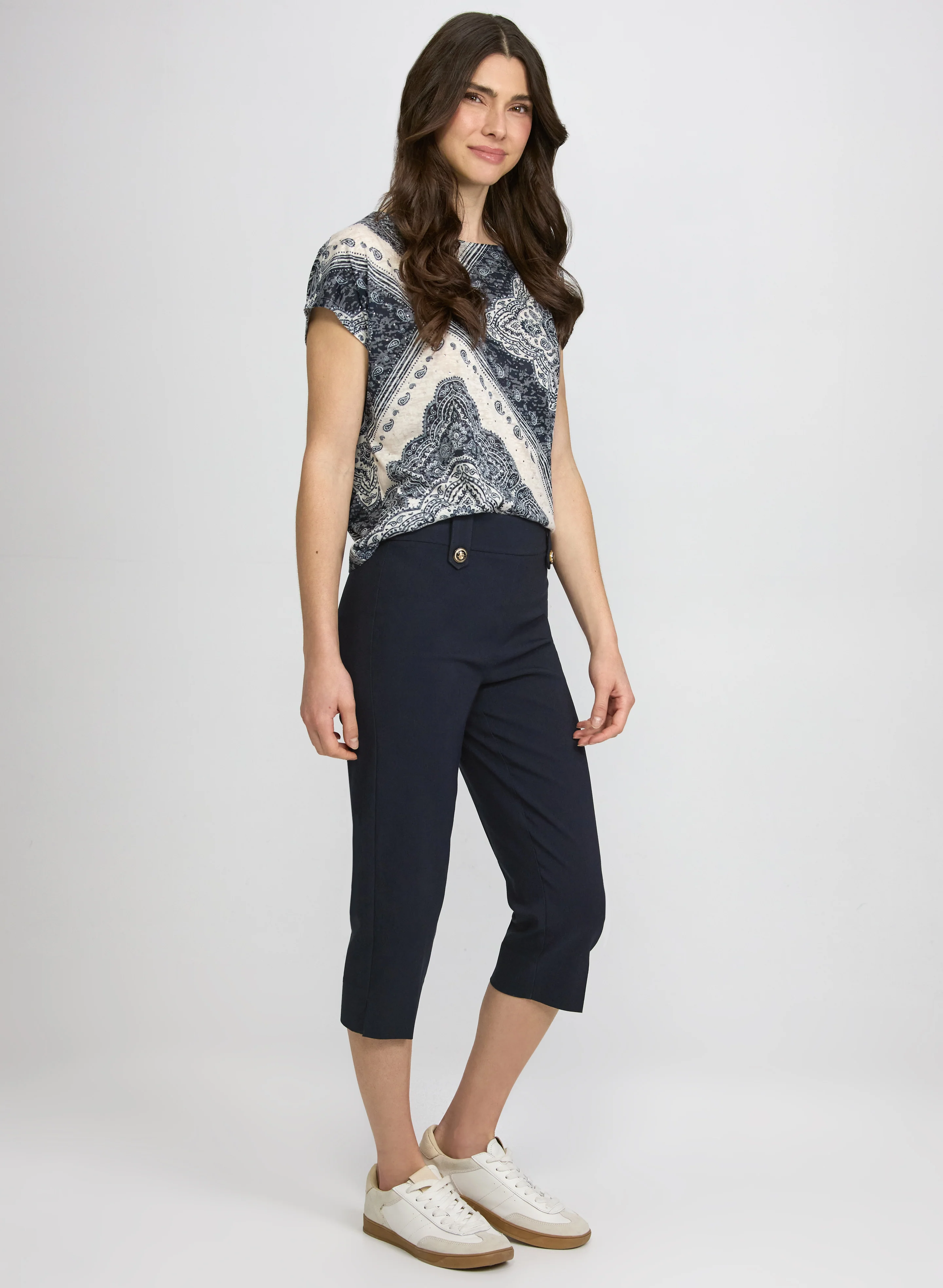 Bengaline Pull-On Capris - Image 5