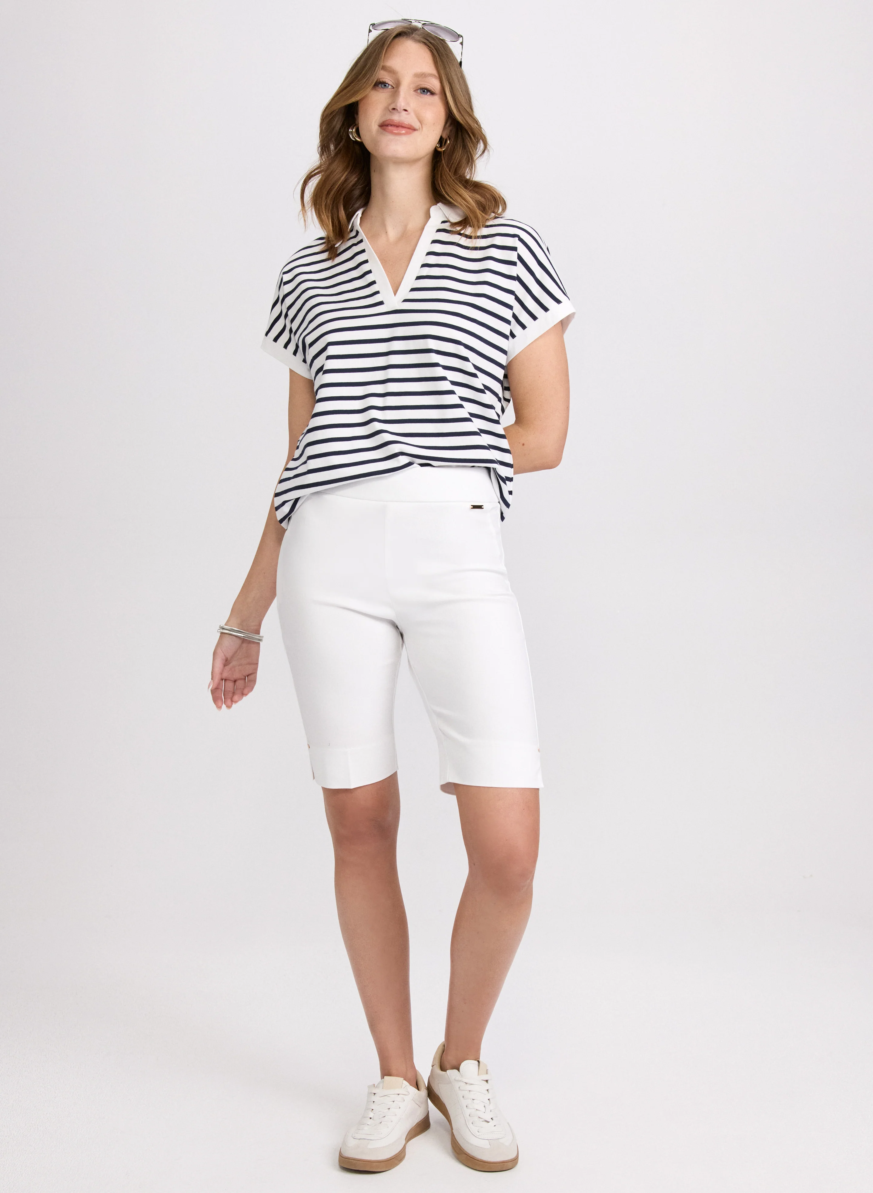 Bengaline Pull-On Shorts - Image 4