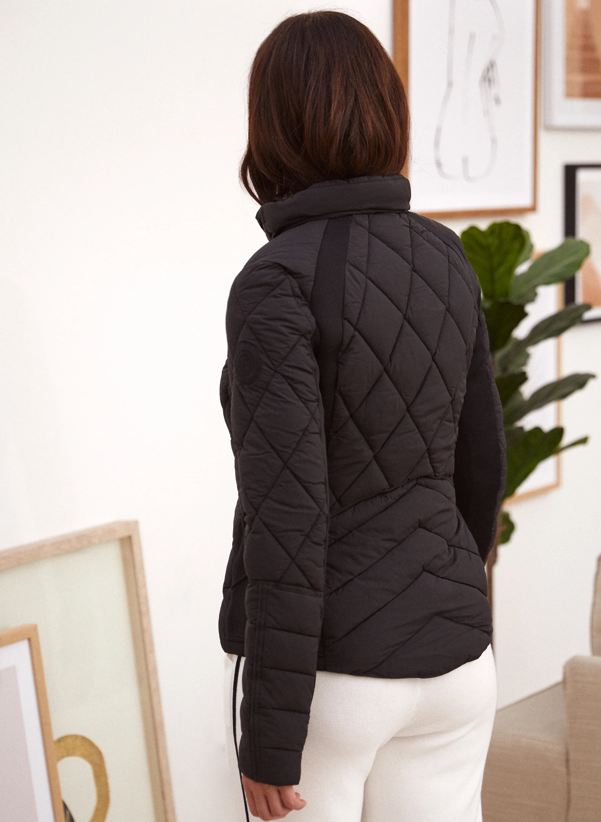 Bernardo - Chevron Quilted Ecoplume™ Coat - Image 2
