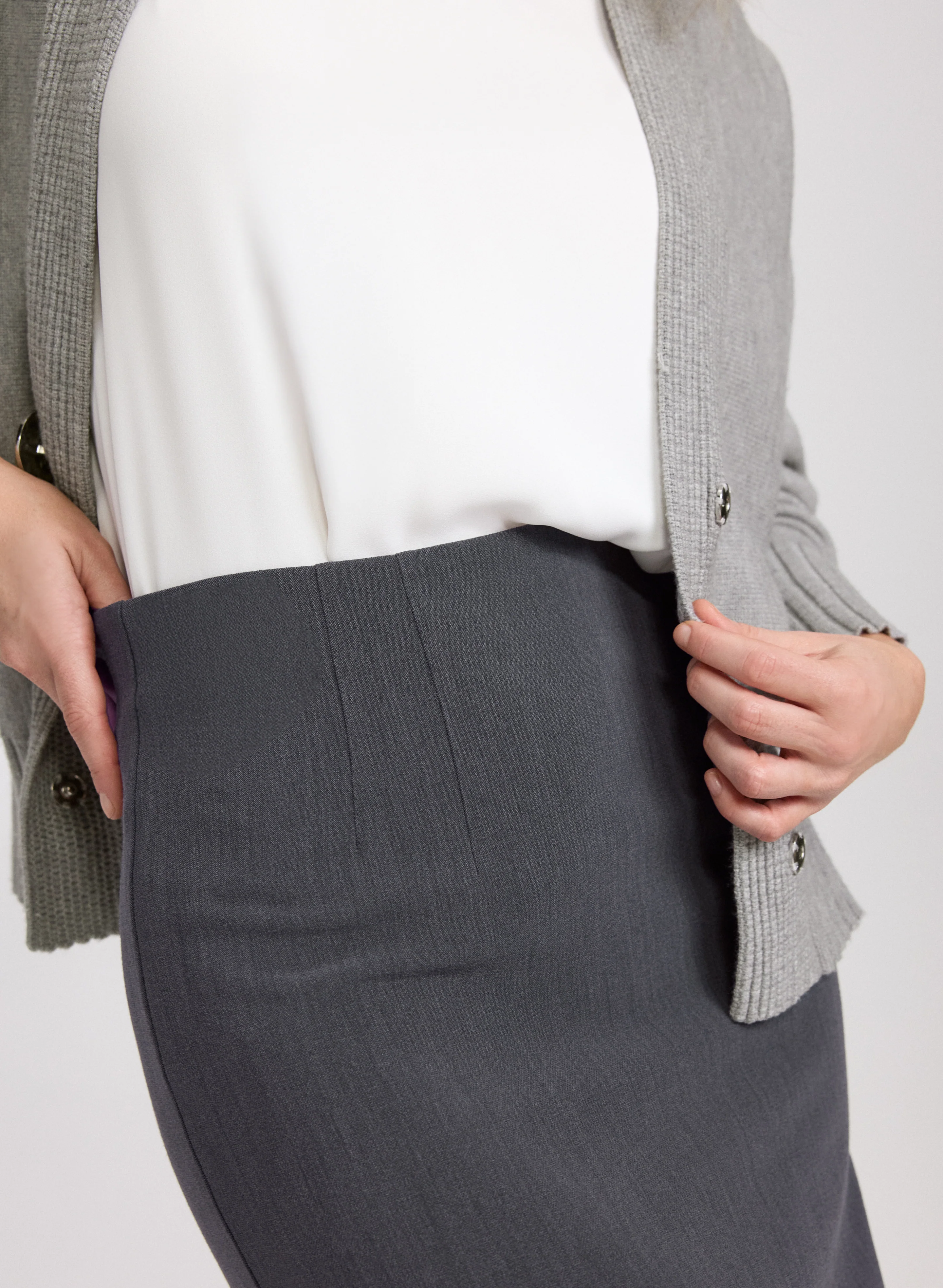 Bi-Stretch Pencil Skirt - Image 5