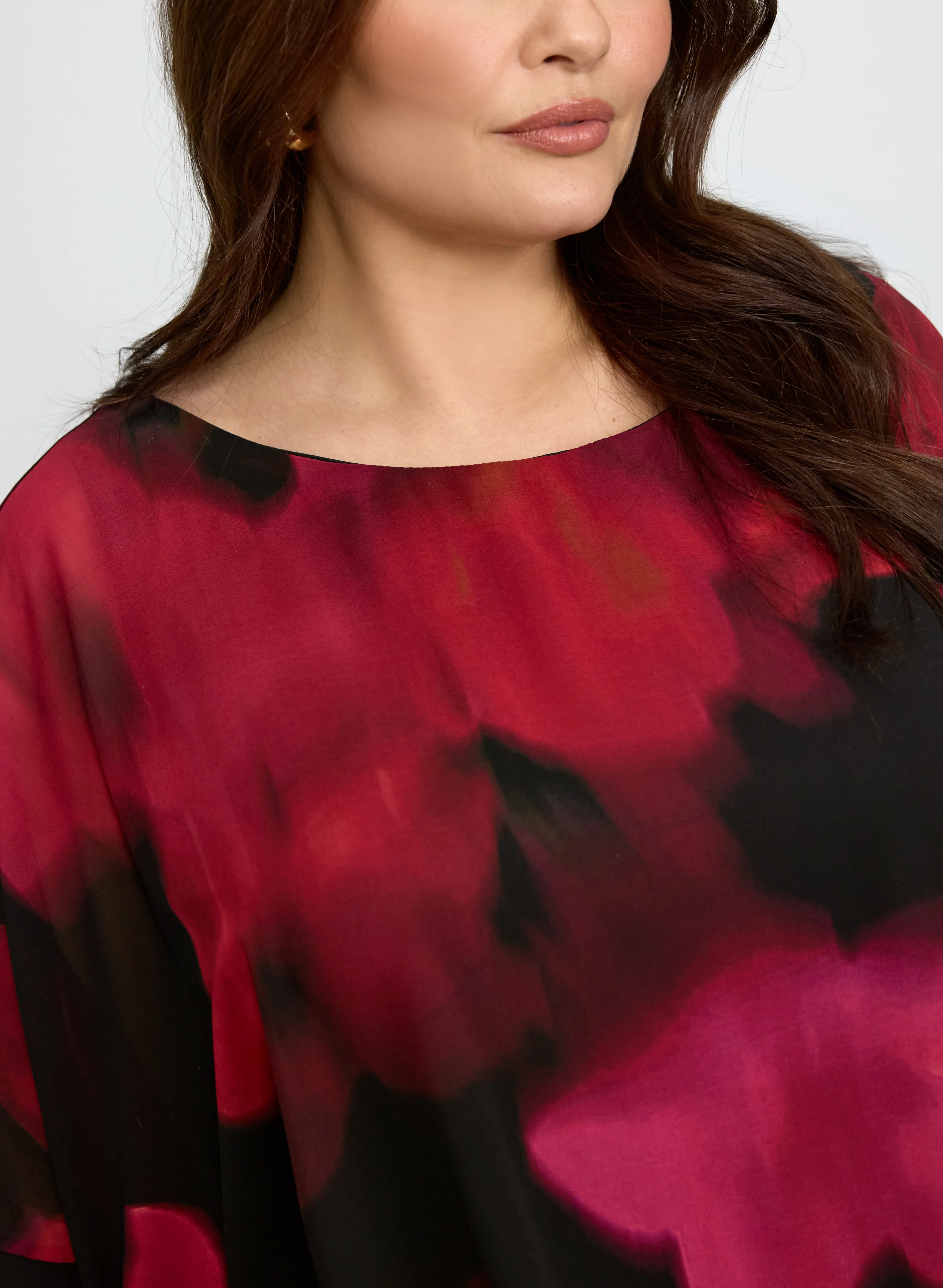 Blurred Floral Blouse - Image 5