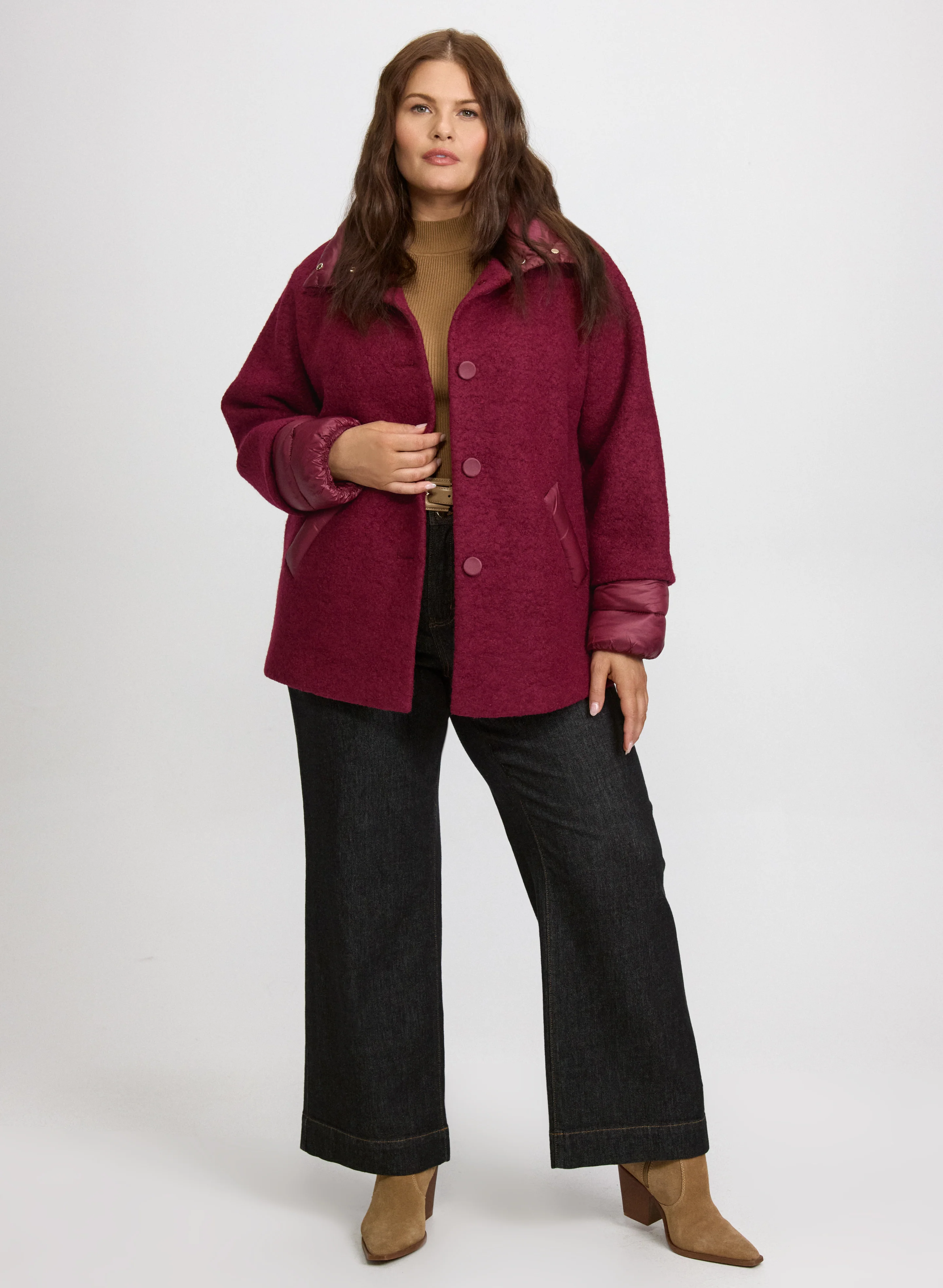 Boiled Wool-Blend Coat - Image 2