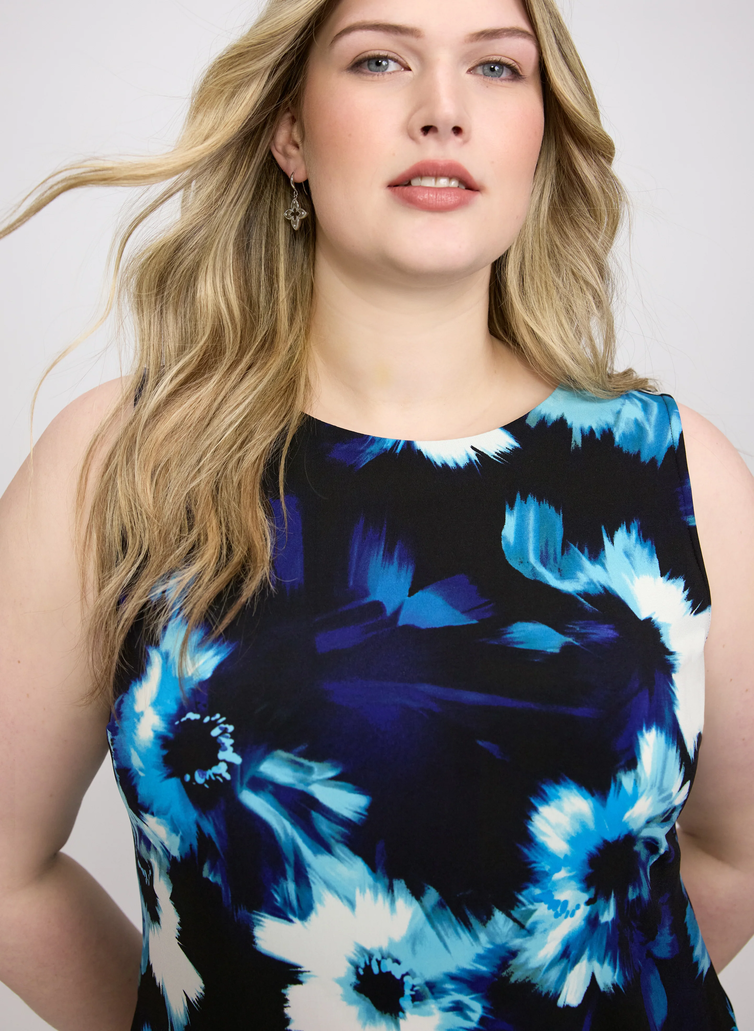 Bolero & Floral Print Dress Set - Image 9