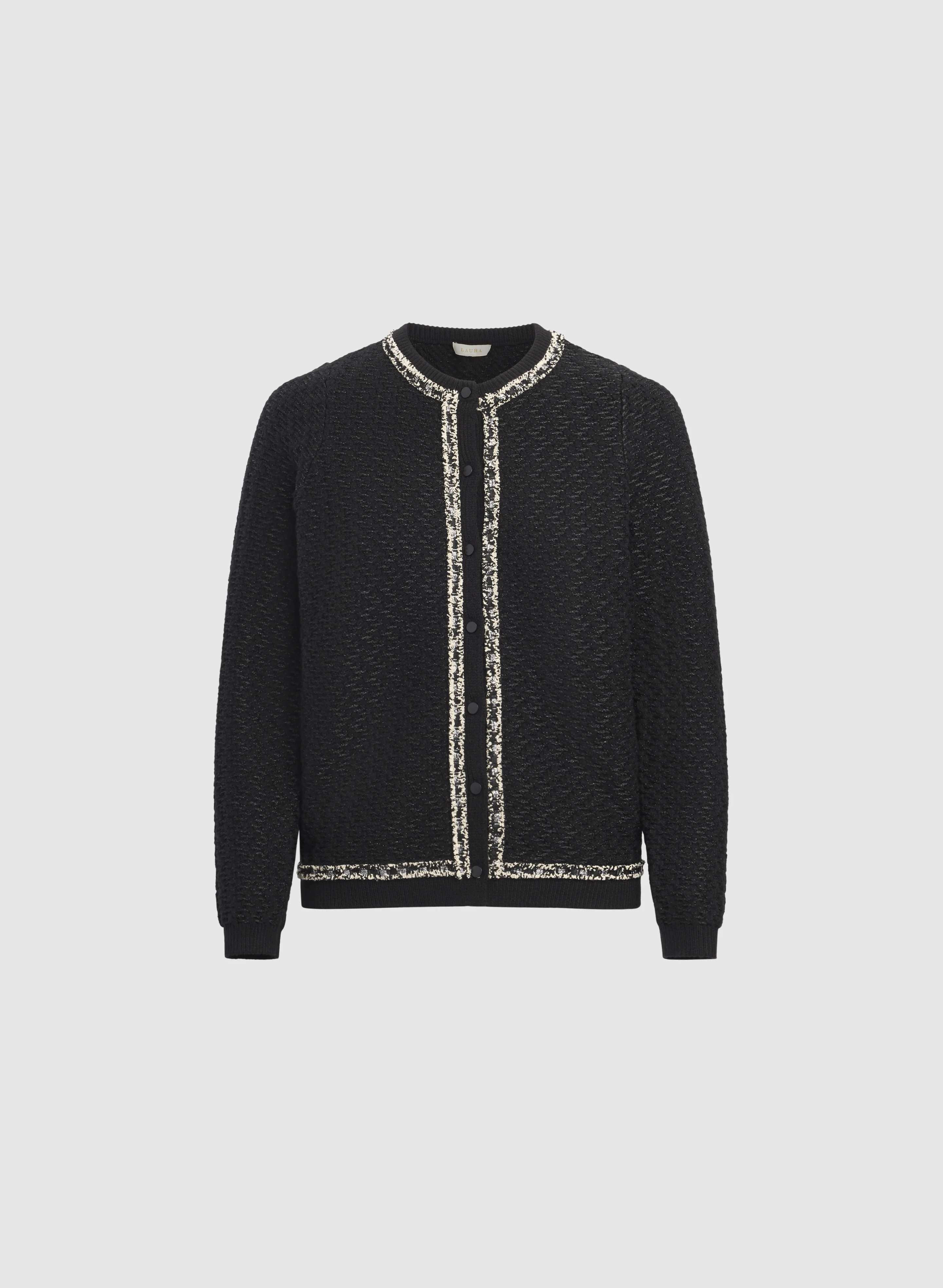 Bouclé Button Cardigan - Image 6