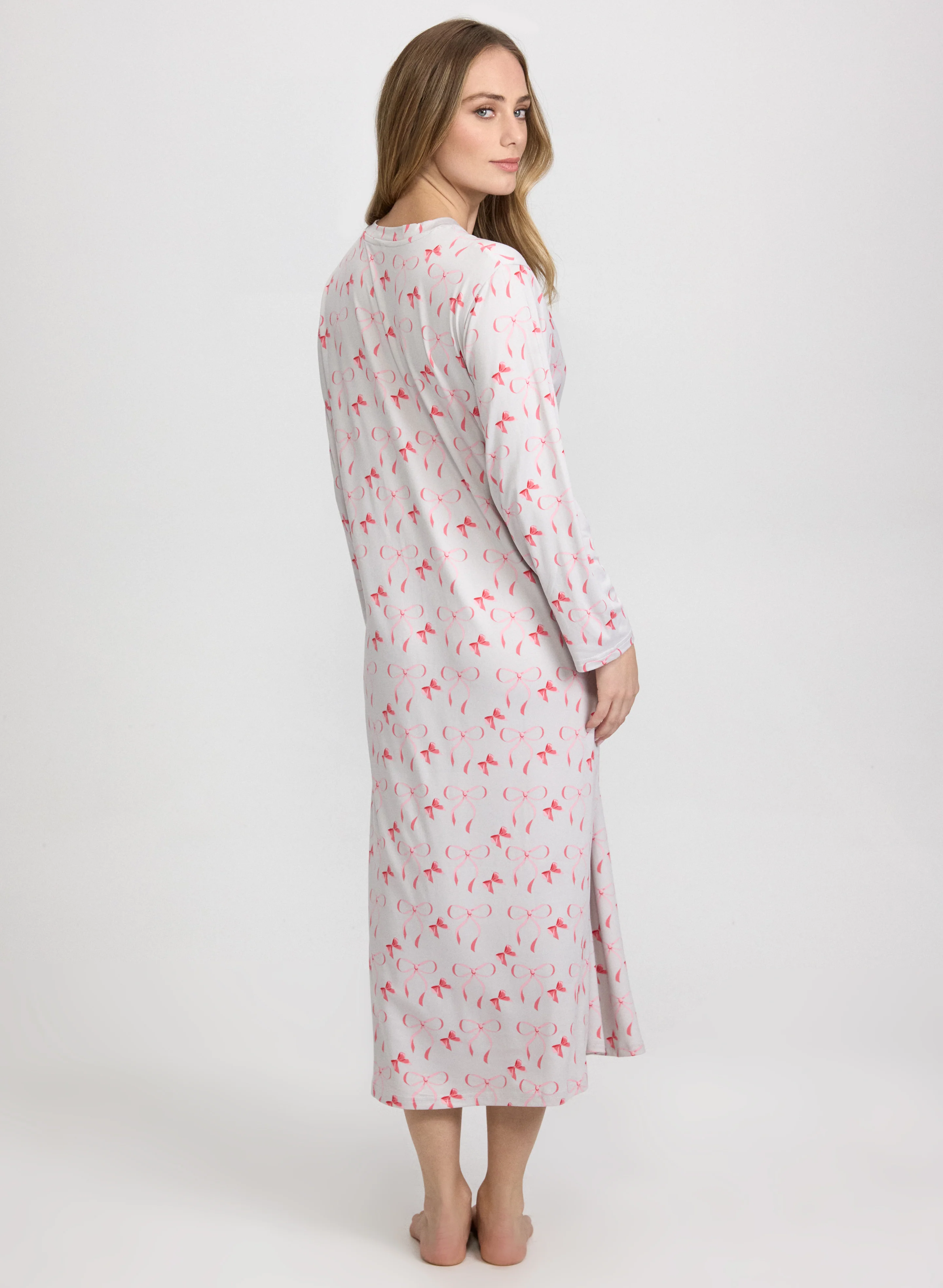 Bow Print Night Gown - Image 2