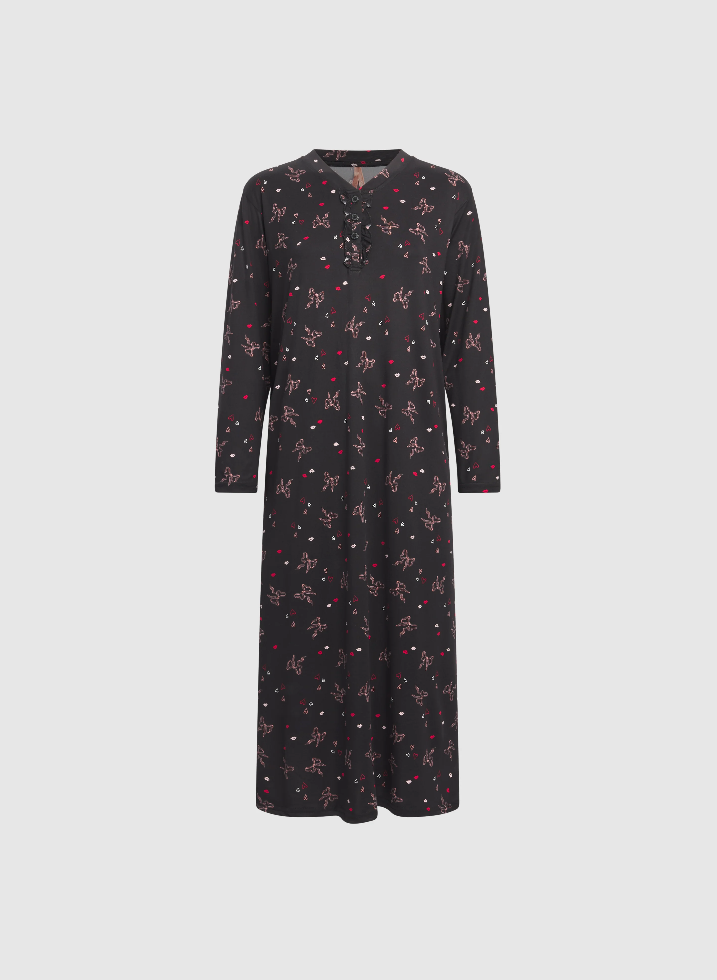 Bow Print Nightgown - Image 6