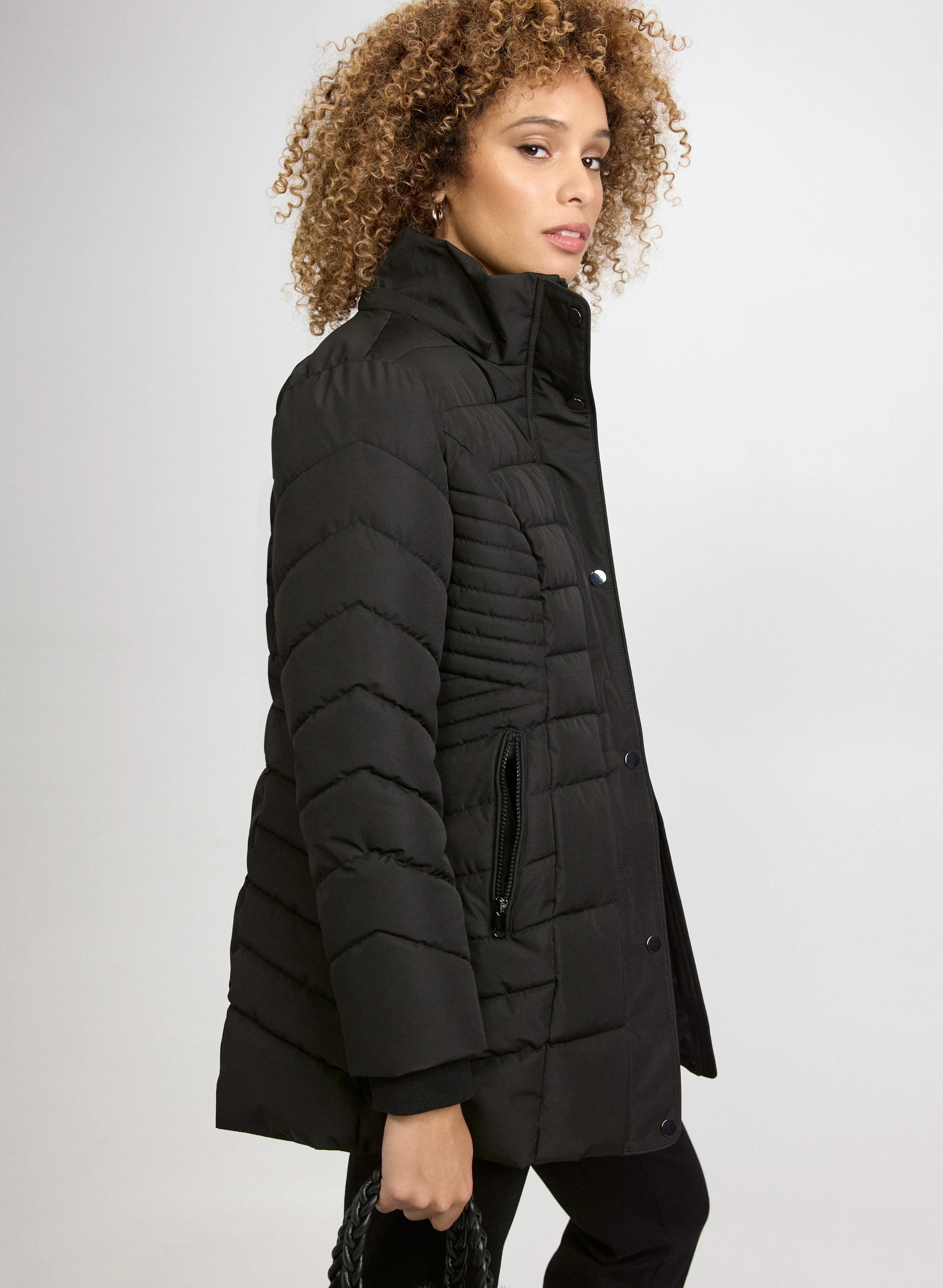 Box Quilted Coat - Image 5