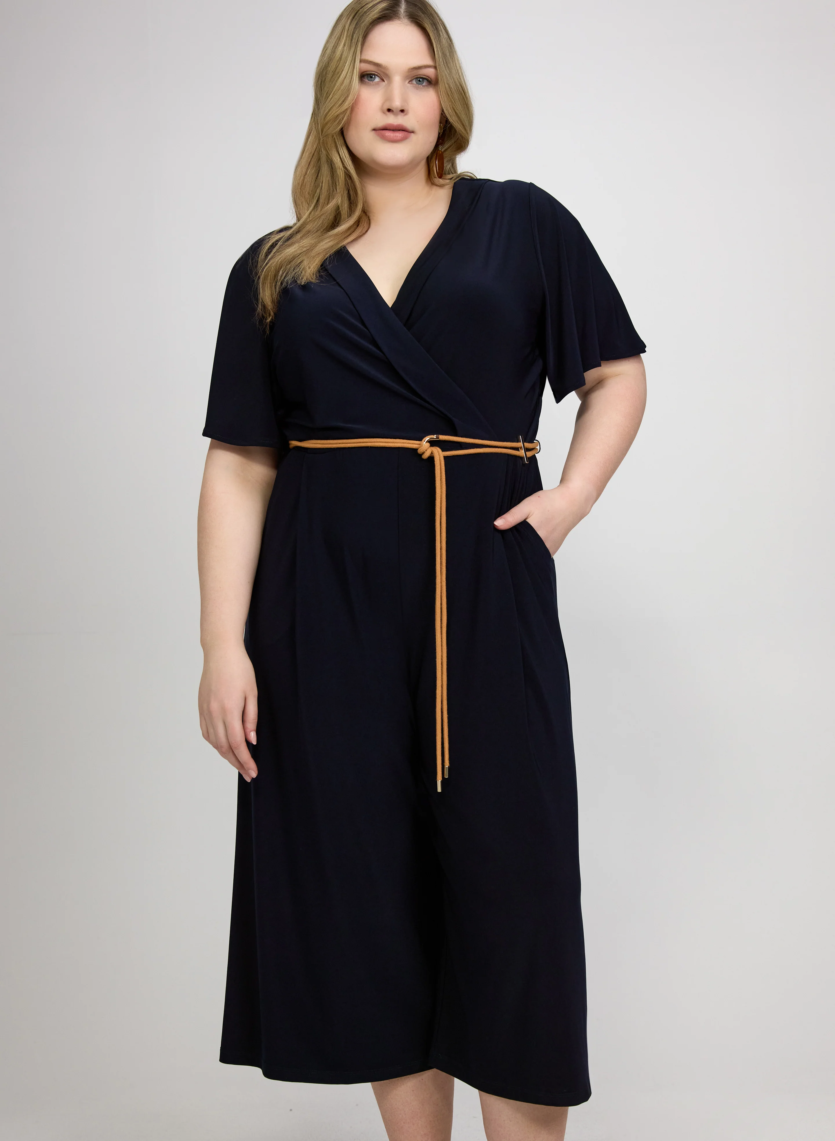 Braided Belt Jumpsuit - Image 7