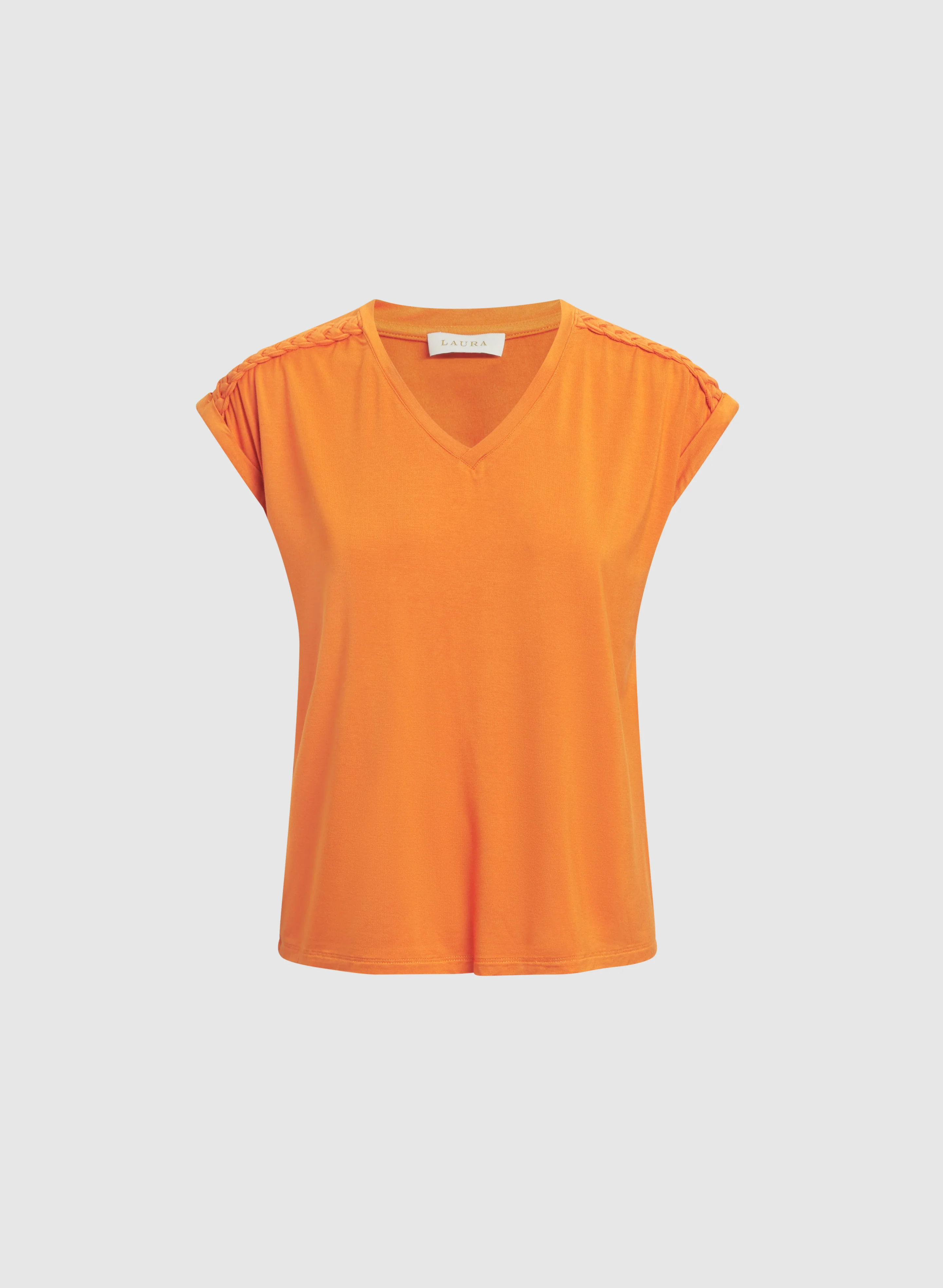 Braided Detail T-Shirt - Image 6