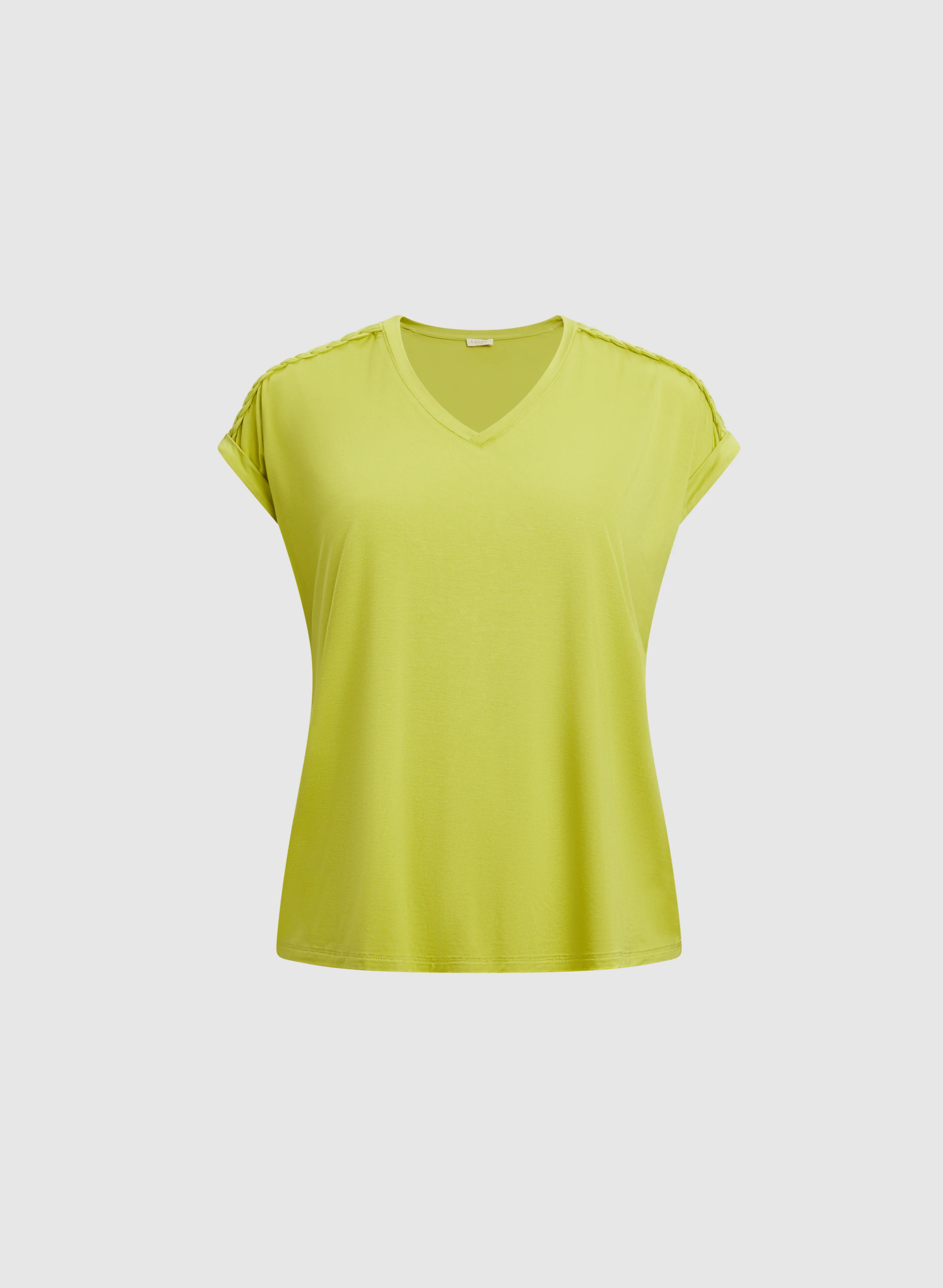 Braided Detail T-Shirt - Image 6