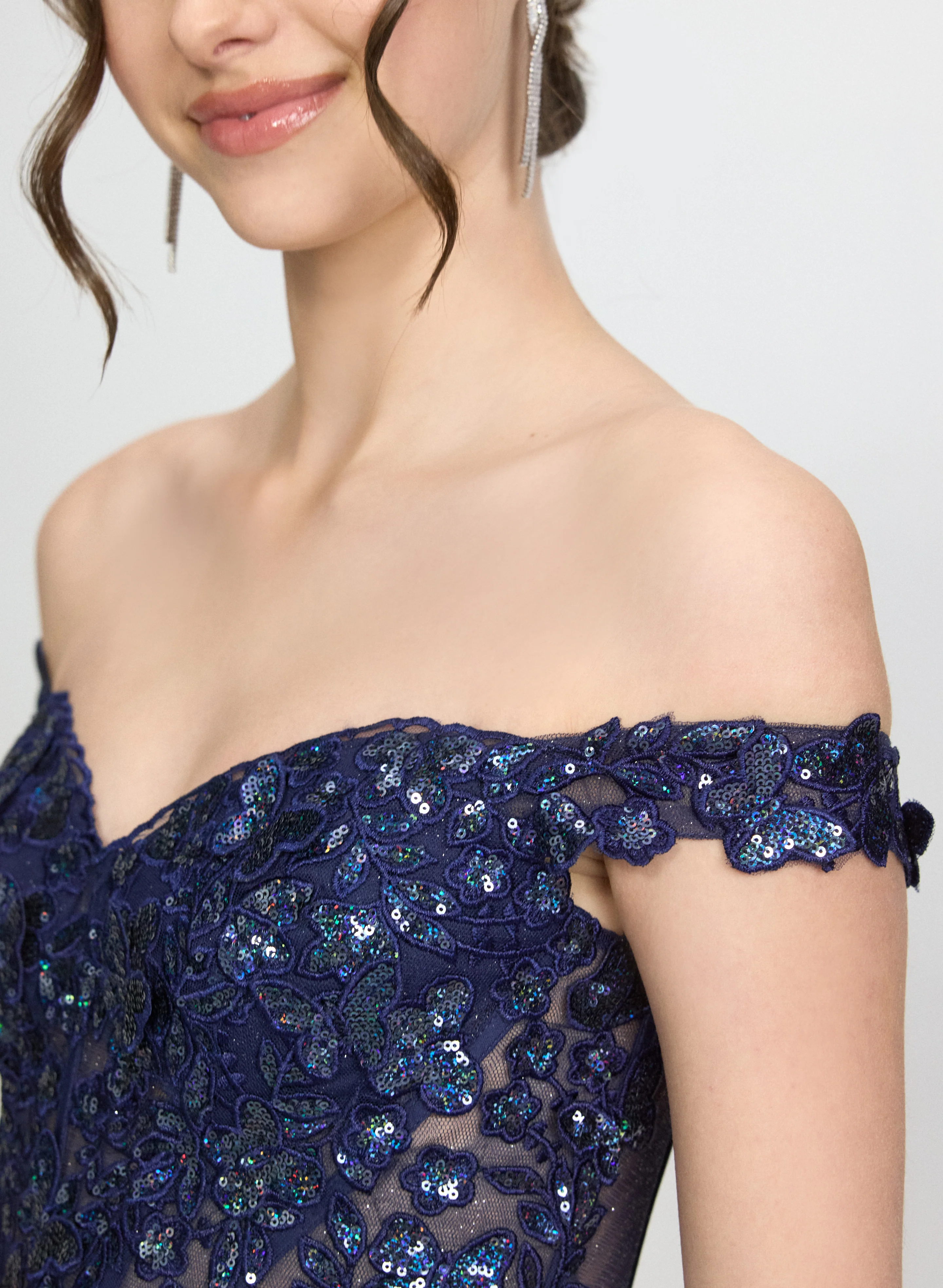 Butterfly Applique Ballgown - Image 3