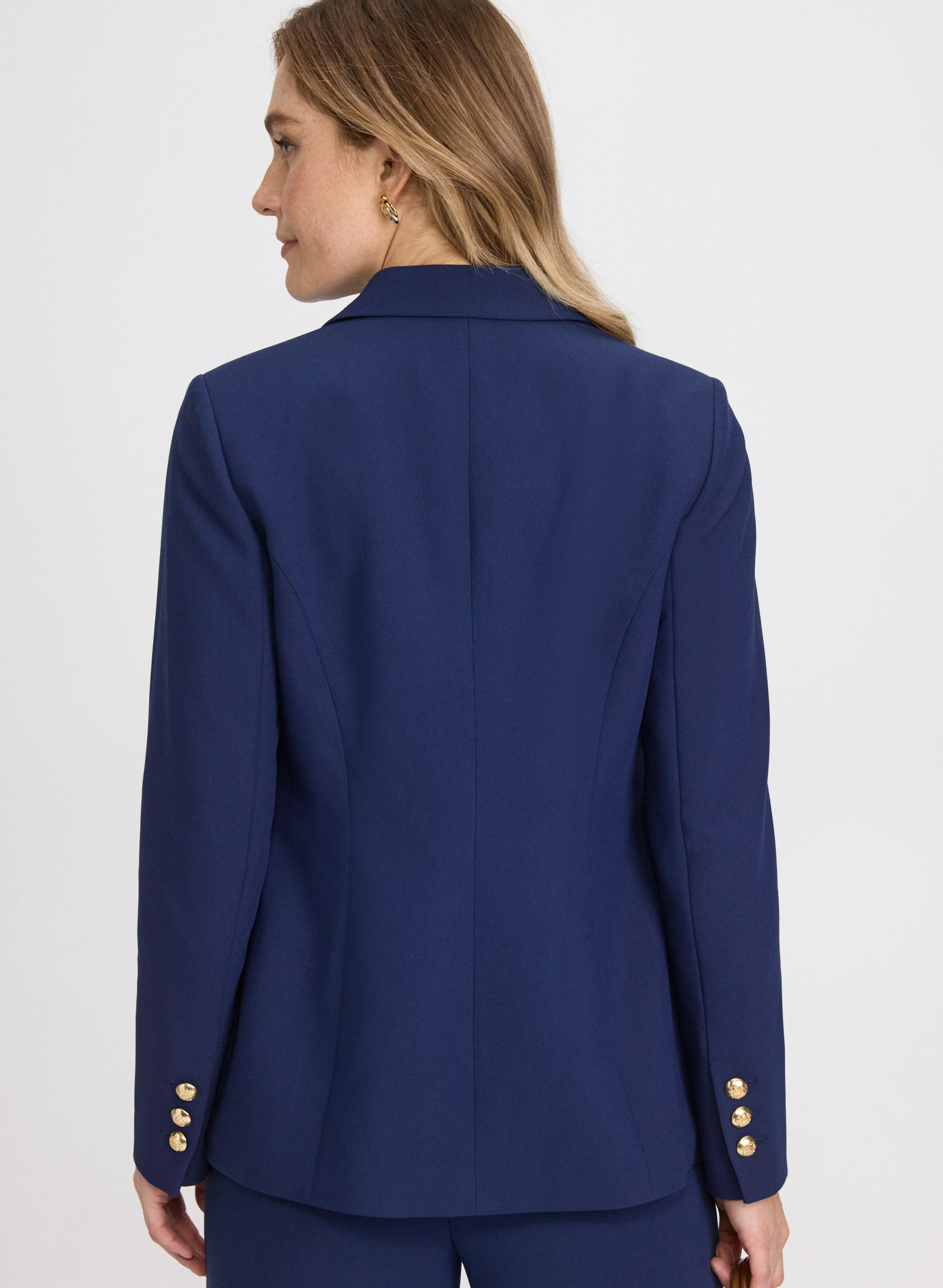 Button Detail Blazer - Image 3
