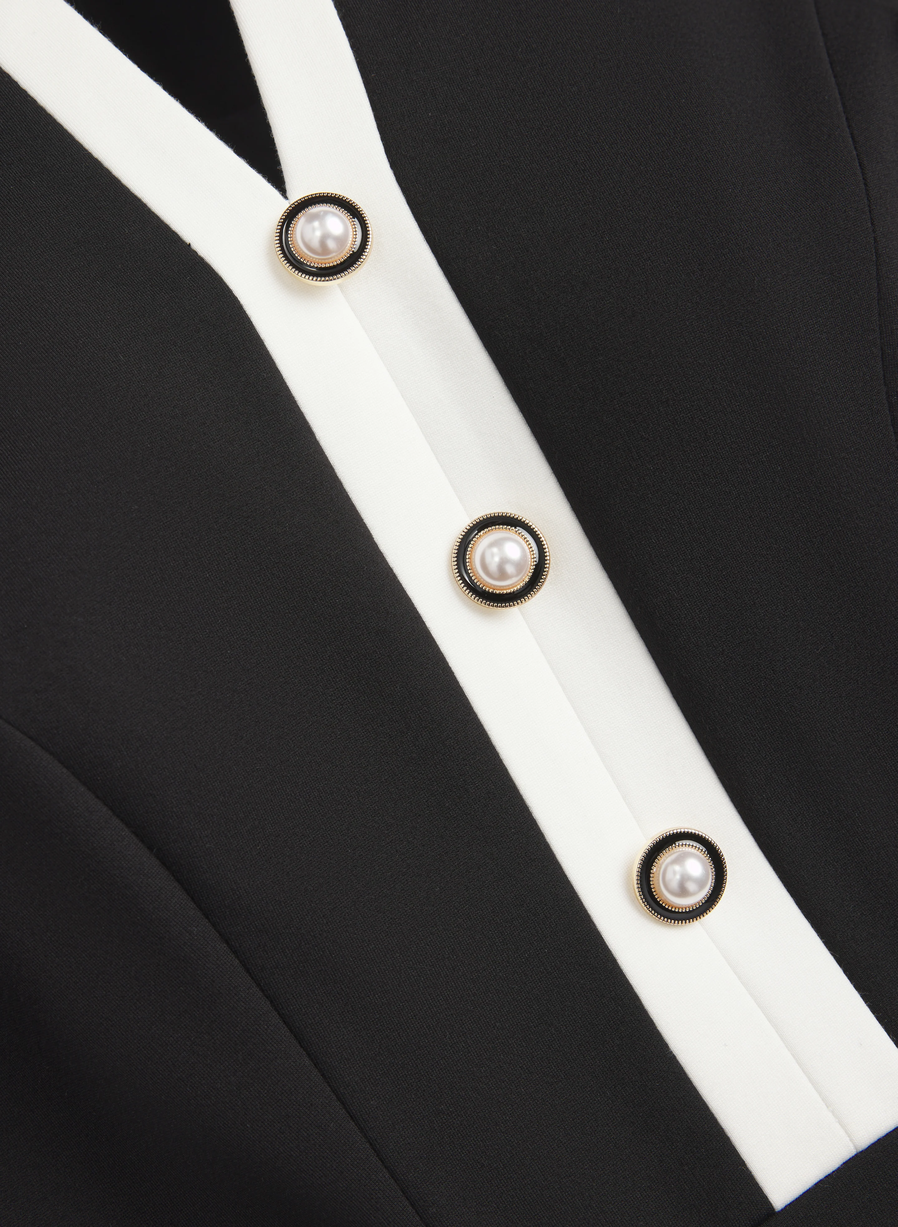 Button Detail Dress - Image 7