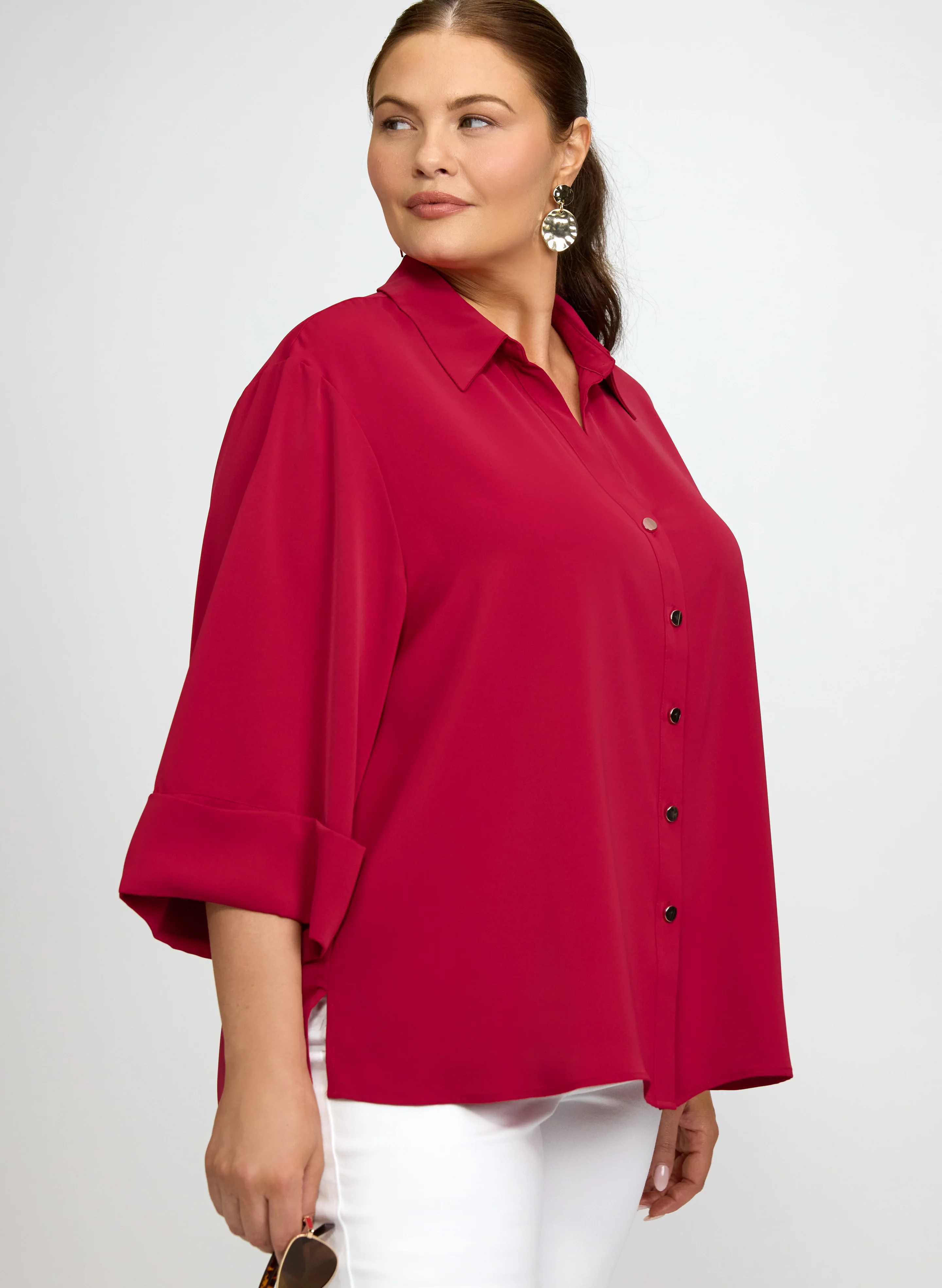 Button-Down Blouse - Image 4